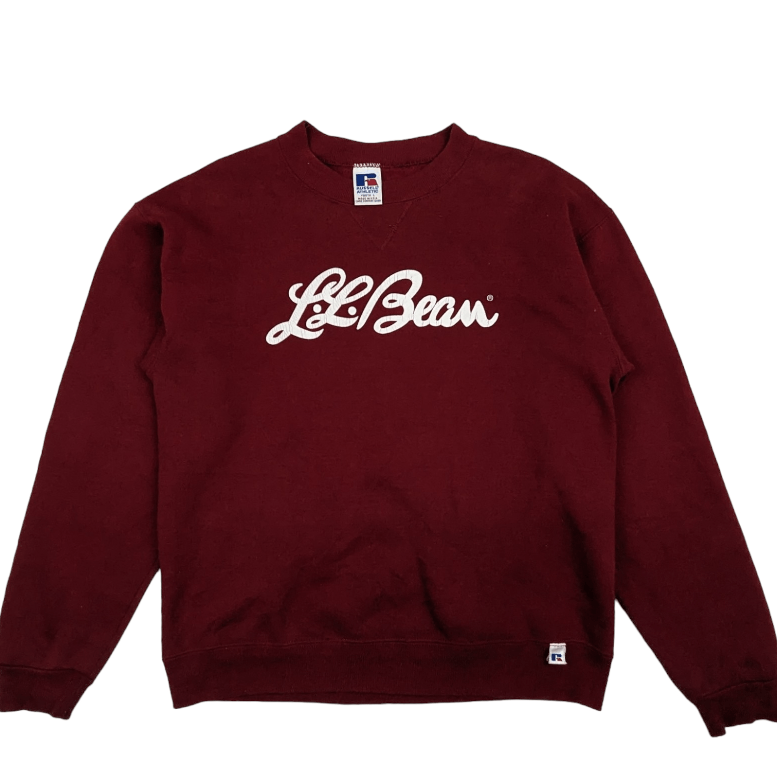 L.L. Bean Vintage 80's LL BEAN Spell Out Russell Athletic Jumper Size M / US 6-8 / IT 42-44 - 3 Thumbnail