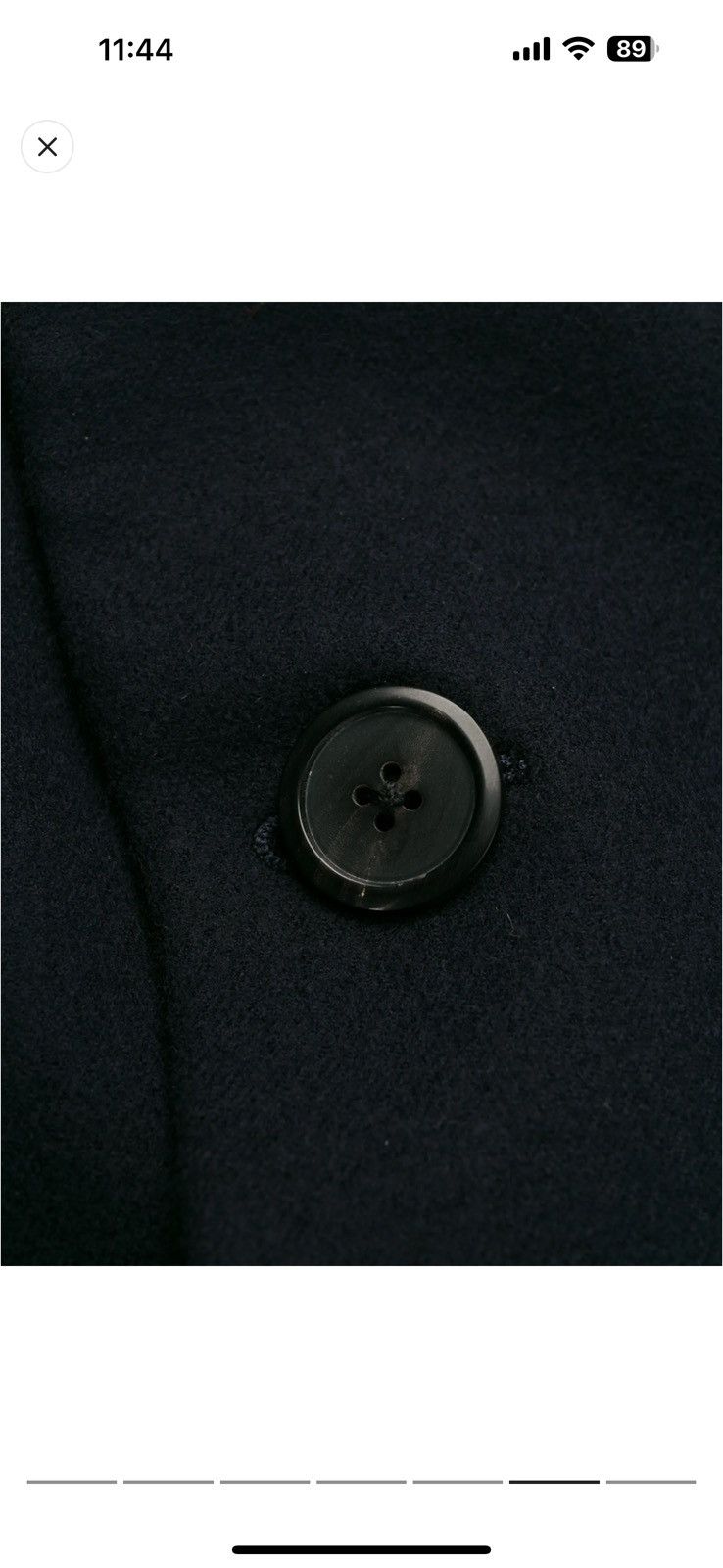Prada Unworn new Prada Navy Blue heavy wool blazer Size 52R - 10 Thumbnail