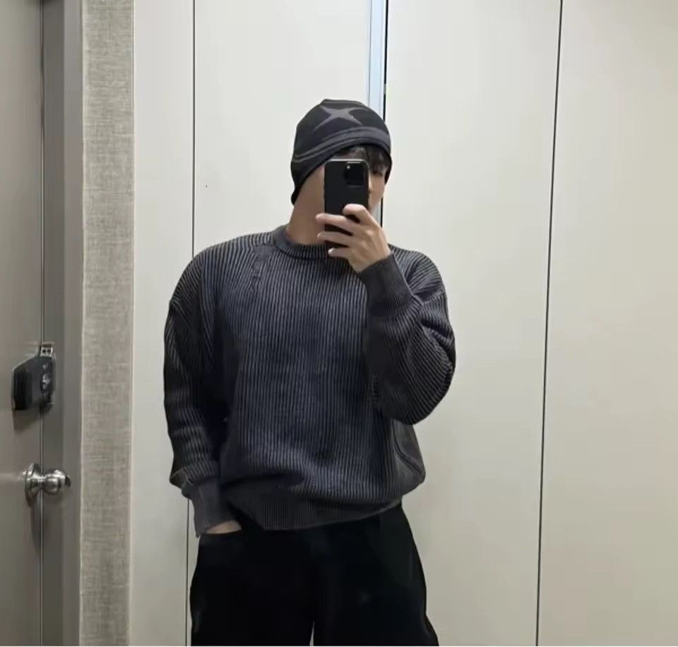 Other Streetwear Knit Y2k Hip Hop Kpop Beanie Hat Size ONE SIZE - 2 Thumbnail