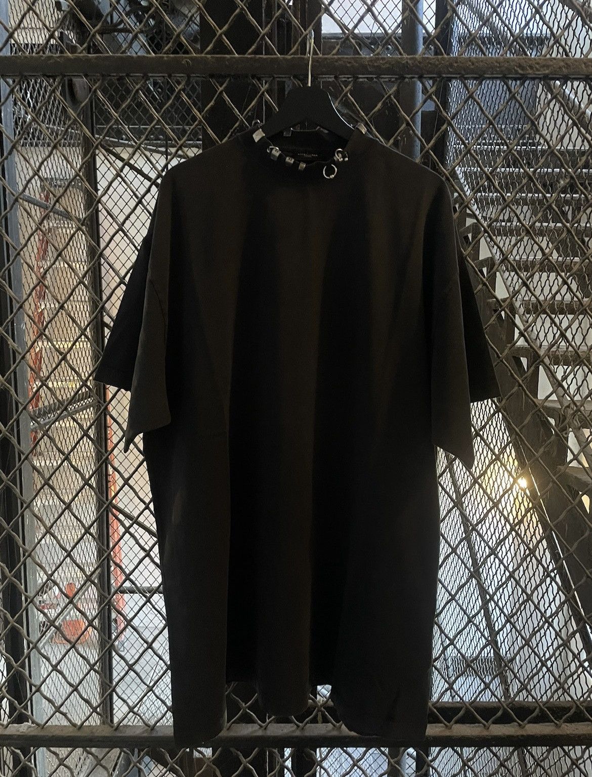 Balenciaga Balenciaga pierced t shirt | Grailed