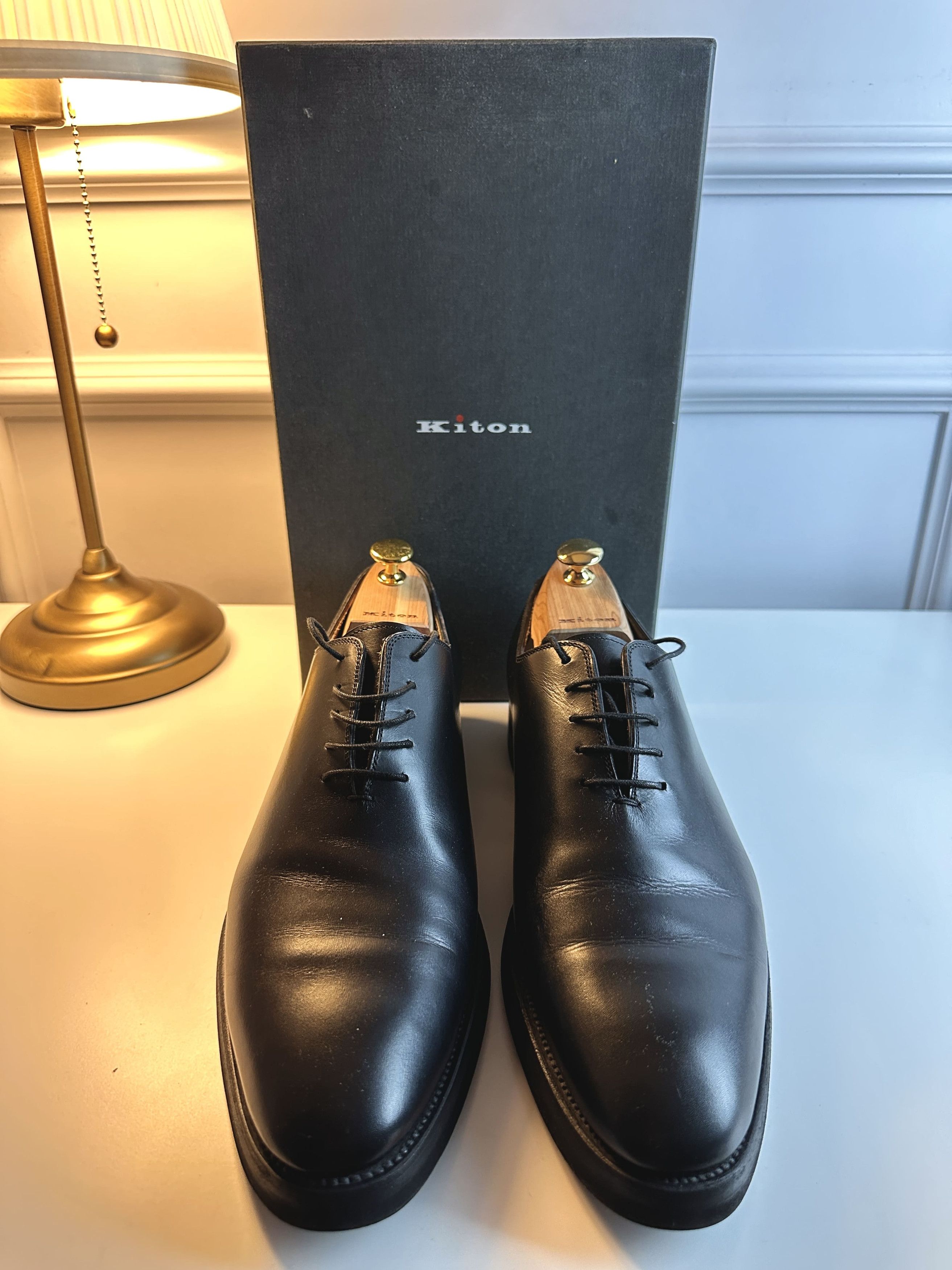 Kiton Men's oxford shoes Kiton Size US 11 / EU 44 - 2 Thumbnail