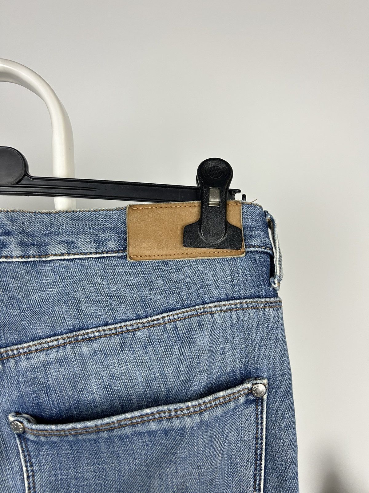 Acne Studios × Vintage Vintage Acne Studios Light Blue Denim Hype Distressed Jeans Size US 30 / EU 46 - 11 Thumbnail