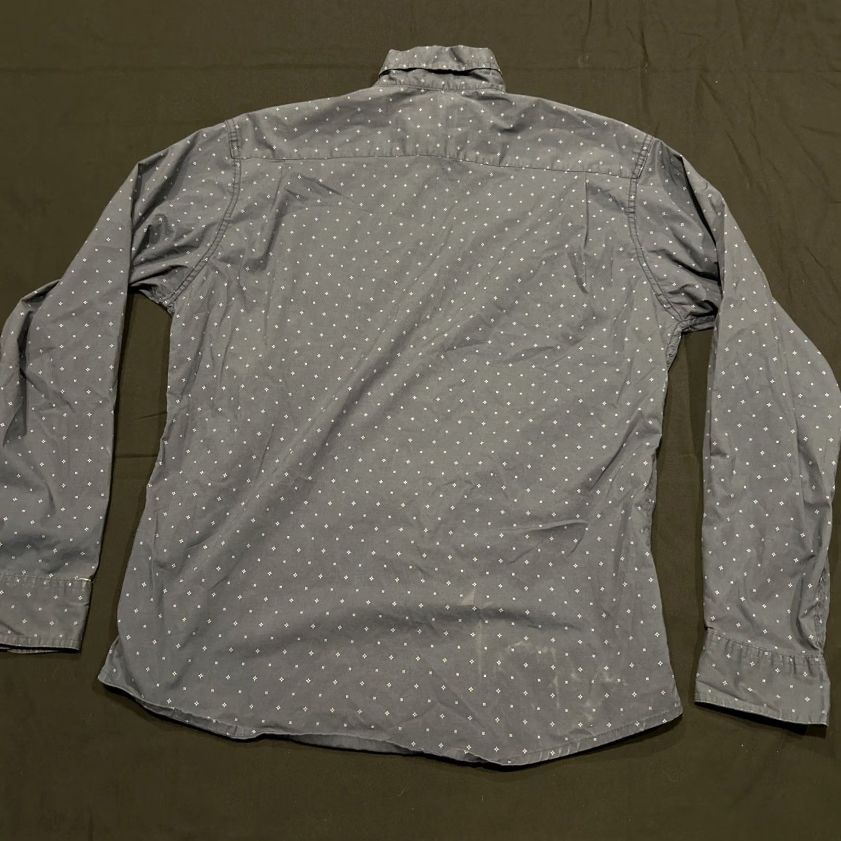 Wrangler Wrangler Shirt Mens L Flex for Comfort Long Sleeve Men Navy Button A30 Size US L / EU 52-54 / 3 - 5 Thumbnail