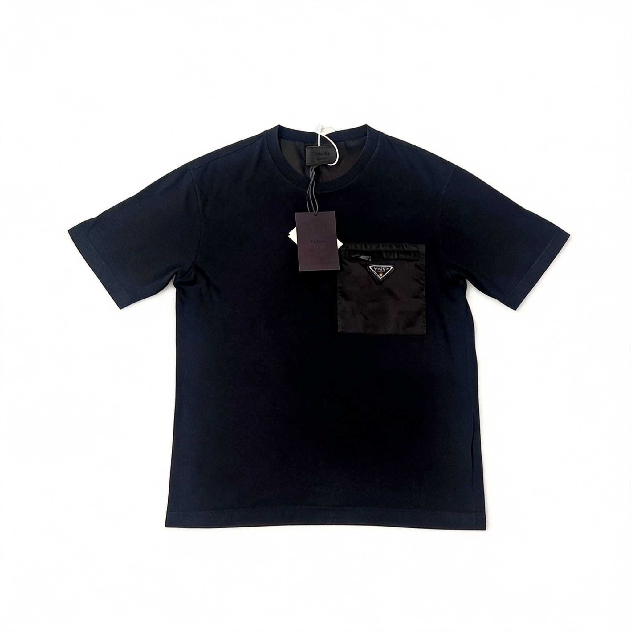 トップス prada 2009 Triangle Plate T-shirt prada 2009 Triangle
