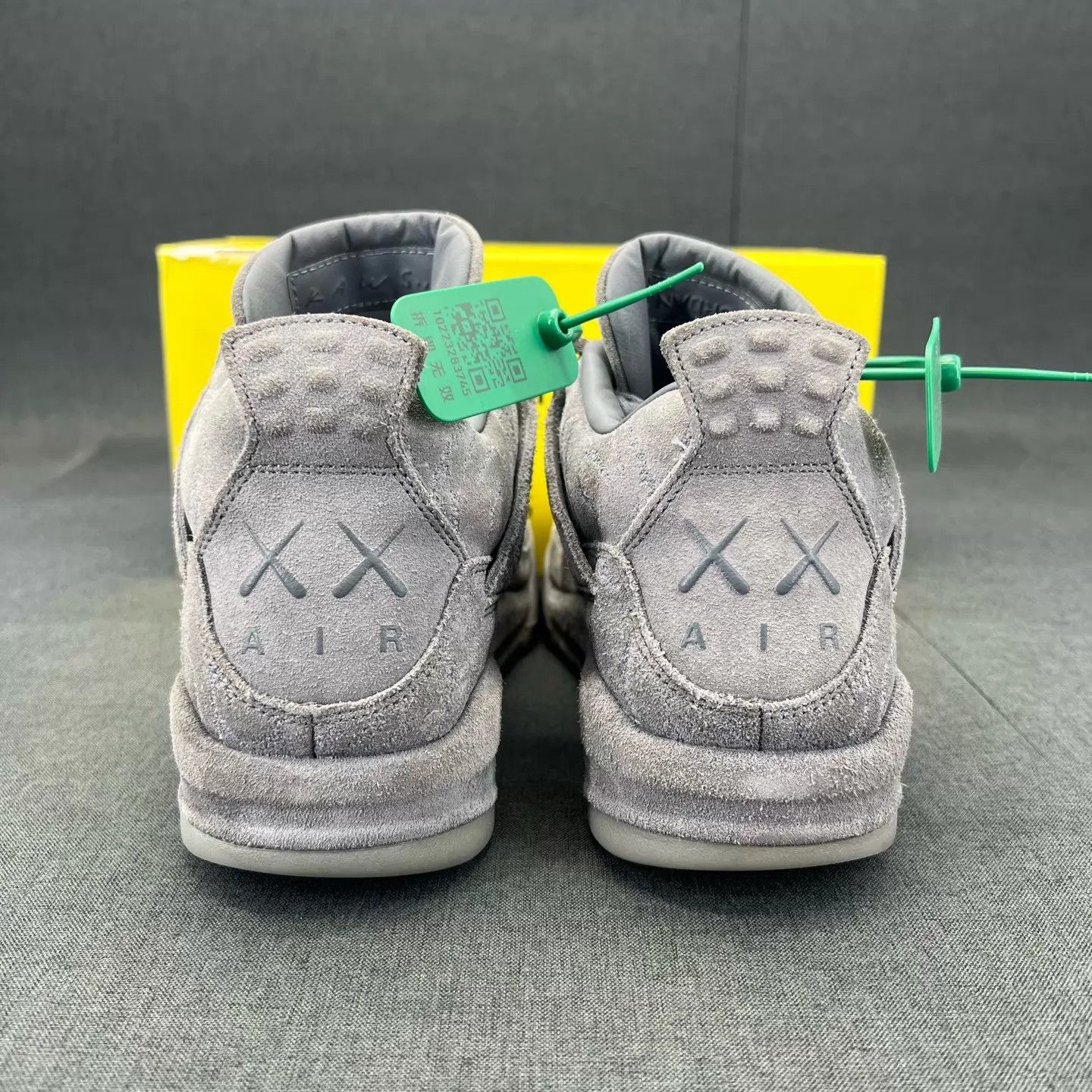 Nike Air Jordan 4 Kaws Gray 41 New With Box Size US 8 / EU 41 - 5 Thumbnail