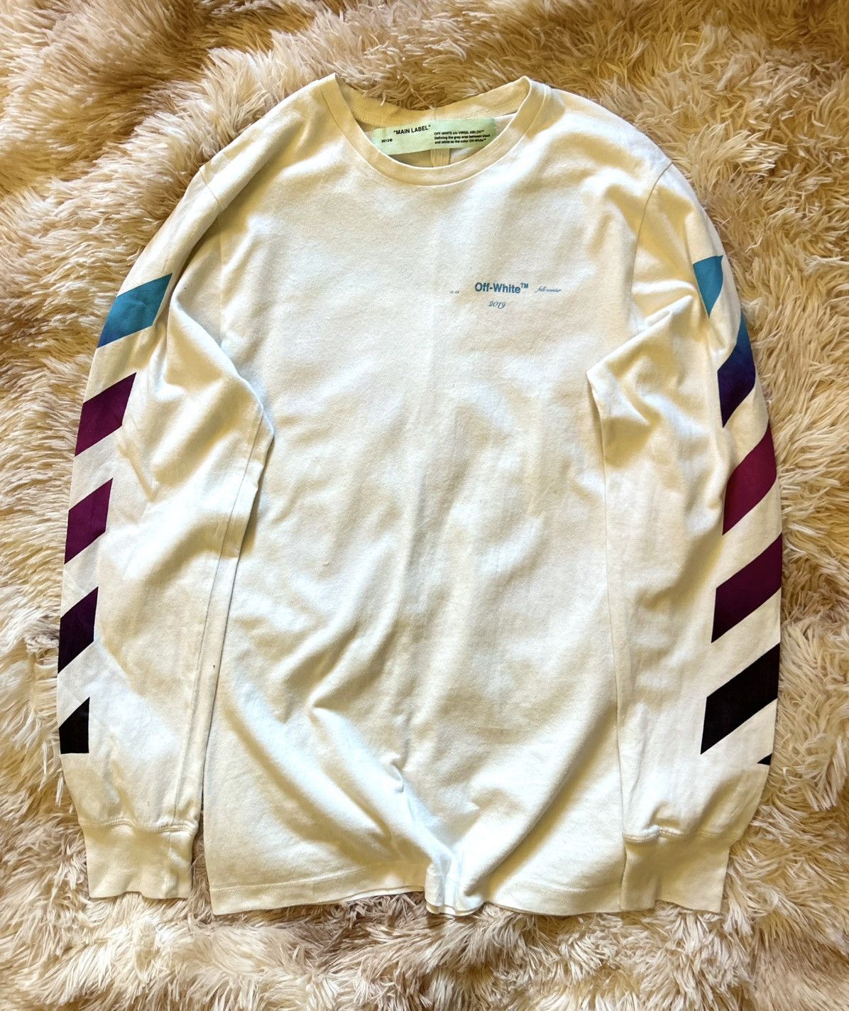 Off-White CRAZY OFF-WHITE GRADIENT ARROWS TEE Size US S / EU 44-46 / 1 - 2 Thumbnail