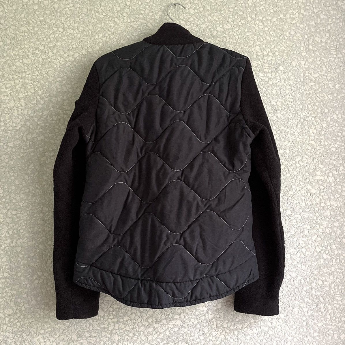 Maharishi Conscious Earthwear 1990s Quilted Jacket with Fleece Sleeves Size M / US 6-8 / IT 42-44 - 2 Thumbnail