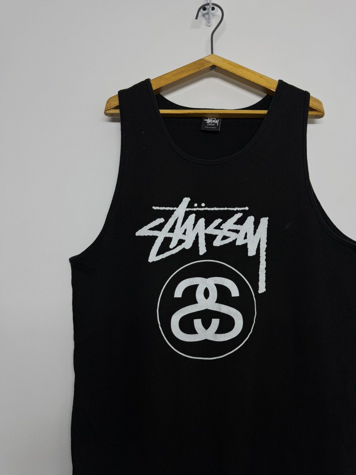 Stussy Vintage Y2k Stussy Big Logo T-Shirt 00’s Size US L / EU 52-54 / 3 - 6 Thumbnail