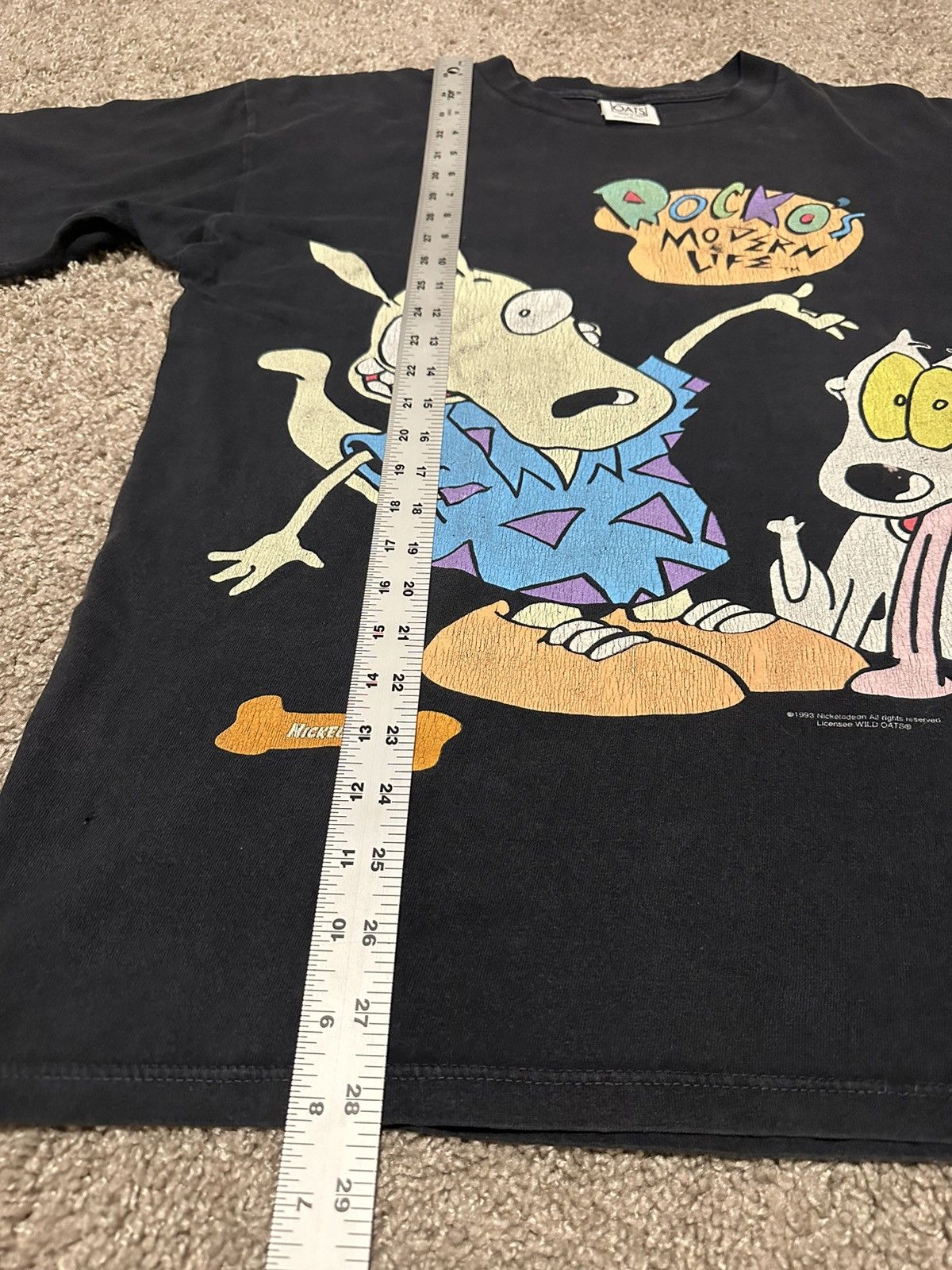 Vintage Rockos Modern Life Vintage T-shirt Xl 1993 Nickelodeon Size US XL / EU 56 / 4 - 7 Thumbnail