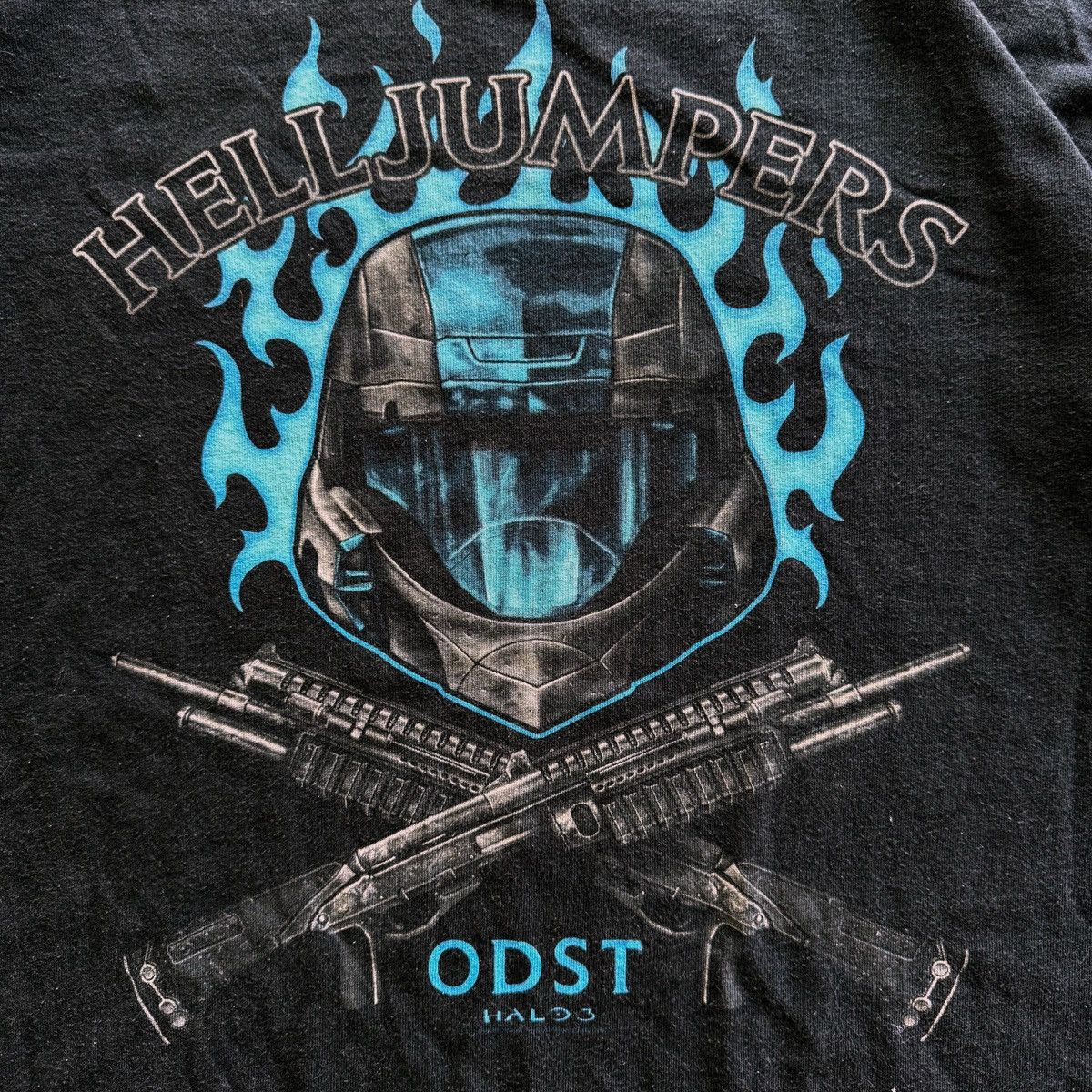 Vintage 2009 Vintage Halo 3 ODST Helljumpers Tee Size US XL / EU 56 / 4 - 6 Thumbnail