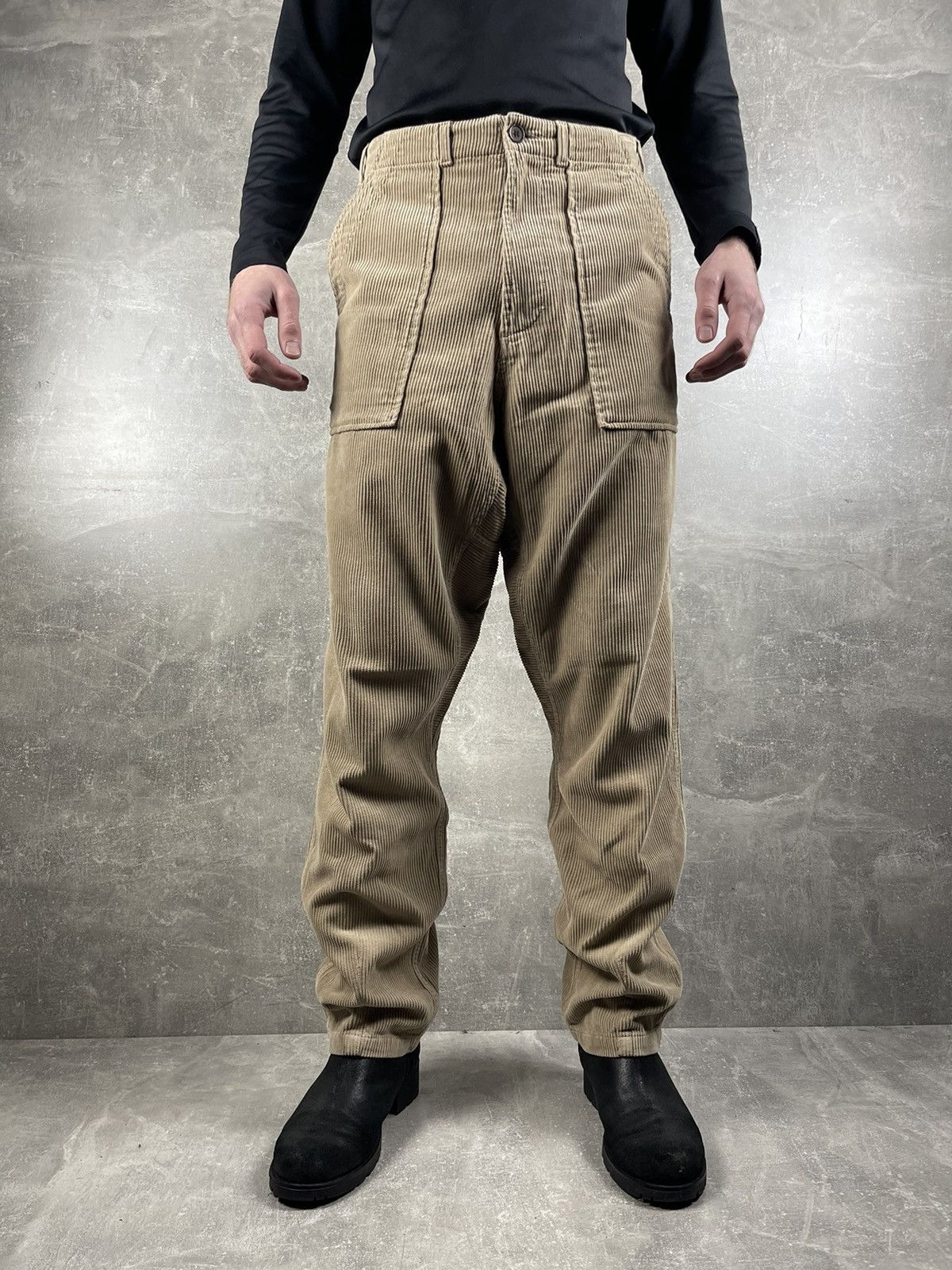 Universal Works Universal Works Fatigue Pants Beige Corduroy Utility Size US 30 / EU 46 - 4 Thumbnail
