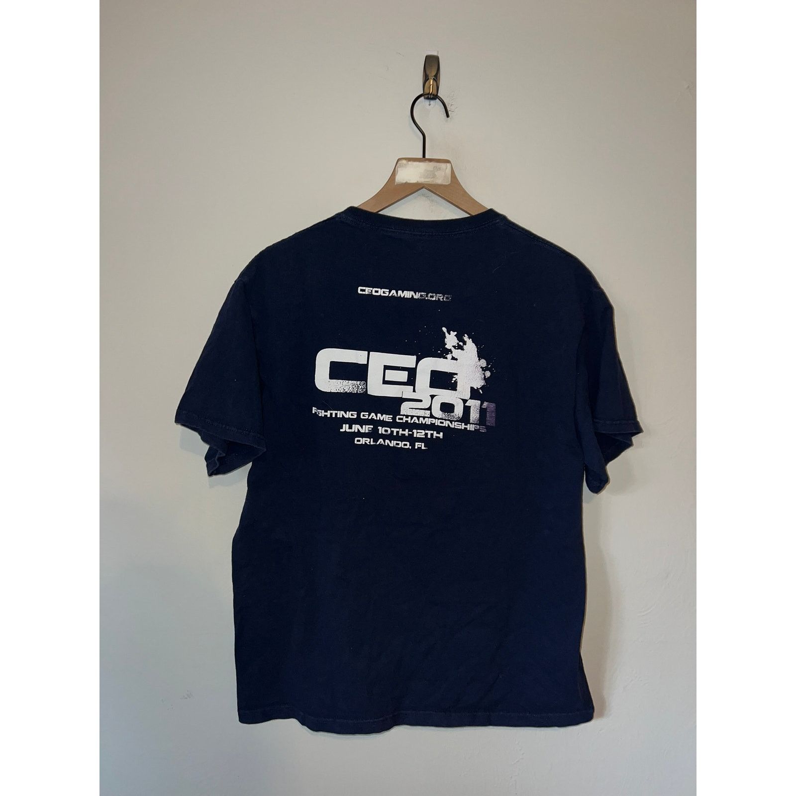 Fruit Of The Loom CEO Gaming Shirt Video Game Fighting Championships Tee 2010s Size US L / EU 52-54 / 3 - 5 Thumbnail