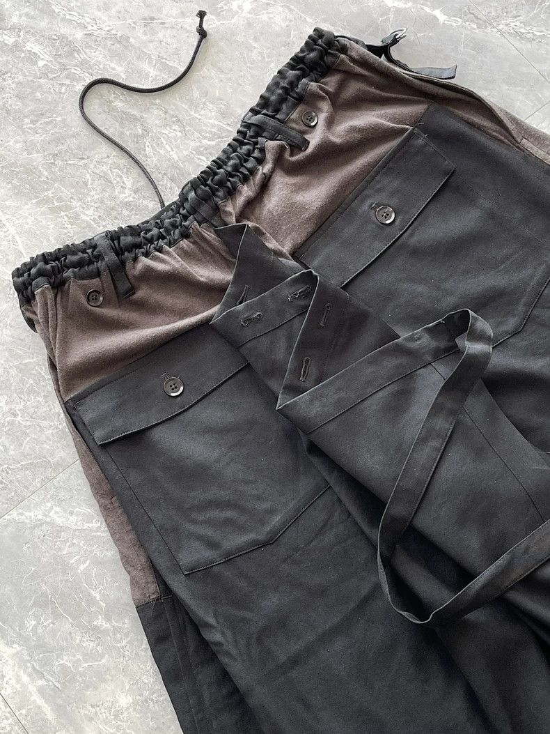 Yohji Yamamoto Yohji Yamamoto size 3 17 aw Double Culottes pants 2506-Nex Size US 30 / EU 46 - 2 Thumbnail