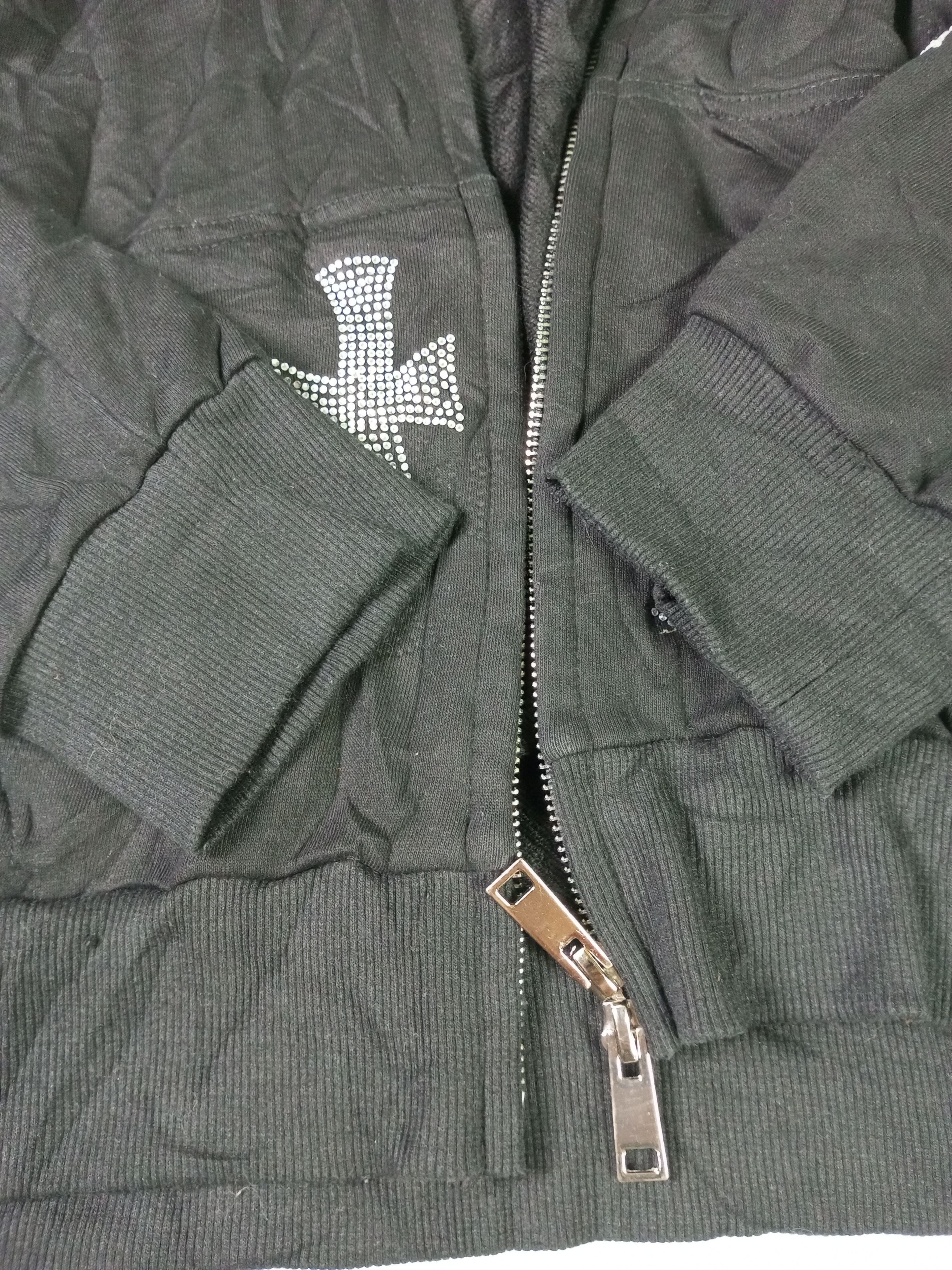 If Six Was Nine ZHYZ Cross Pattern Black Full Over Zip Hoodie CH Style Size US L / EU 52-54 / 3 - 14 Thumbnail