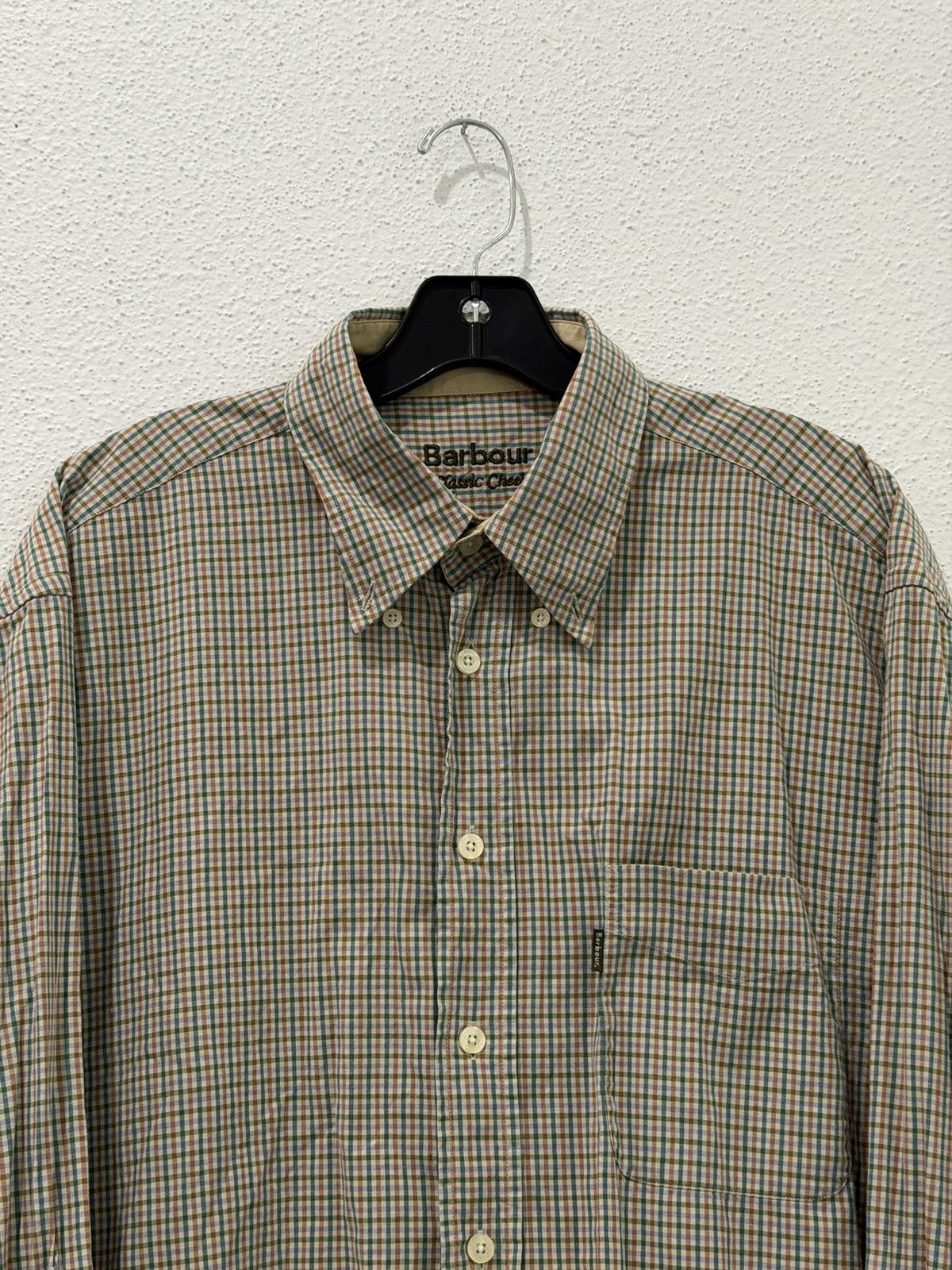 Barbour Barbour Classic Check Button Down Shirt Large Plaid L/S Size US L / EU 52-54 / 3 - 3 Thumbnail