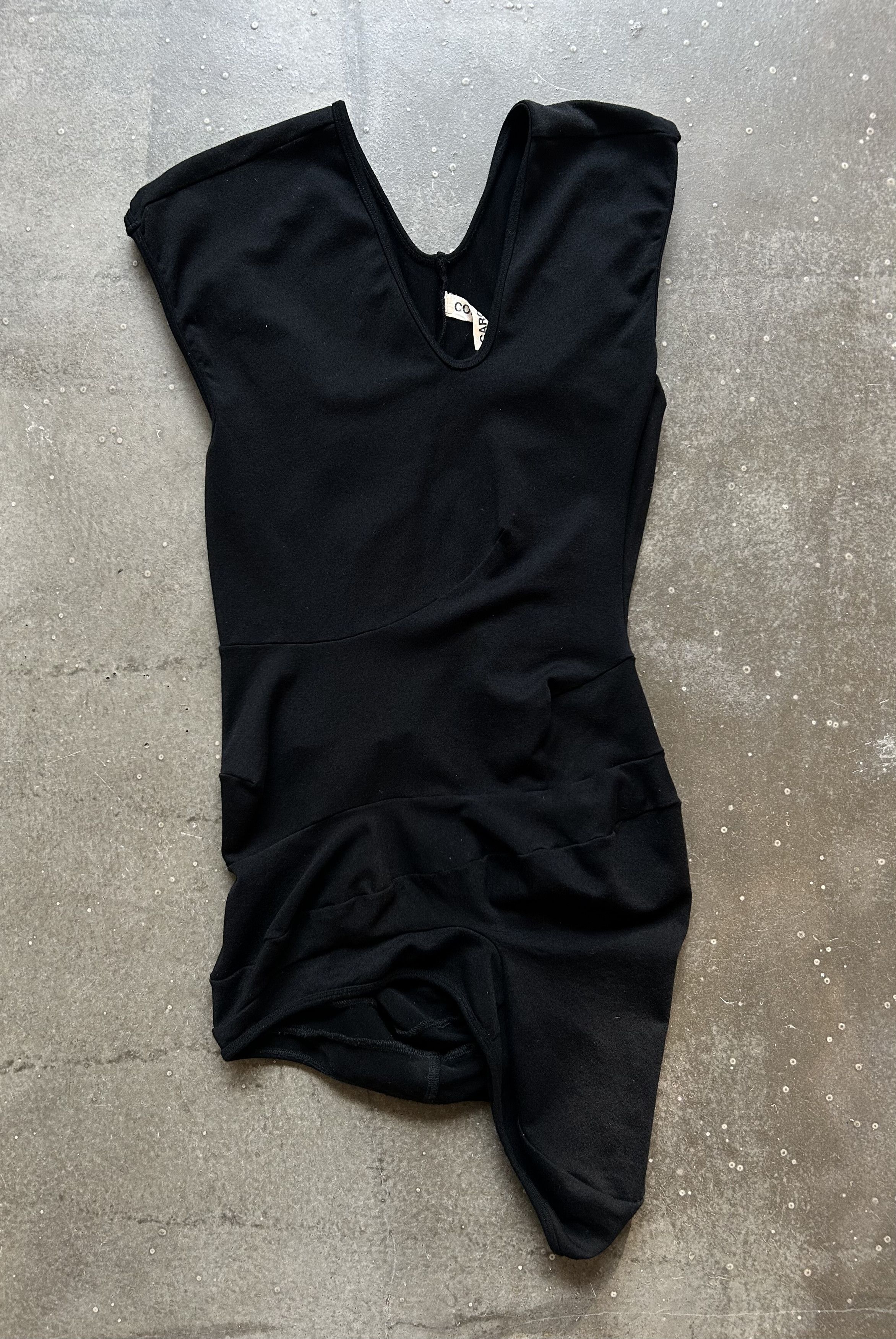 Comme des Garcons unique black sleeveless top by comme des garcons Size S / US 4 / IT 40 - 1 Thumbnail
