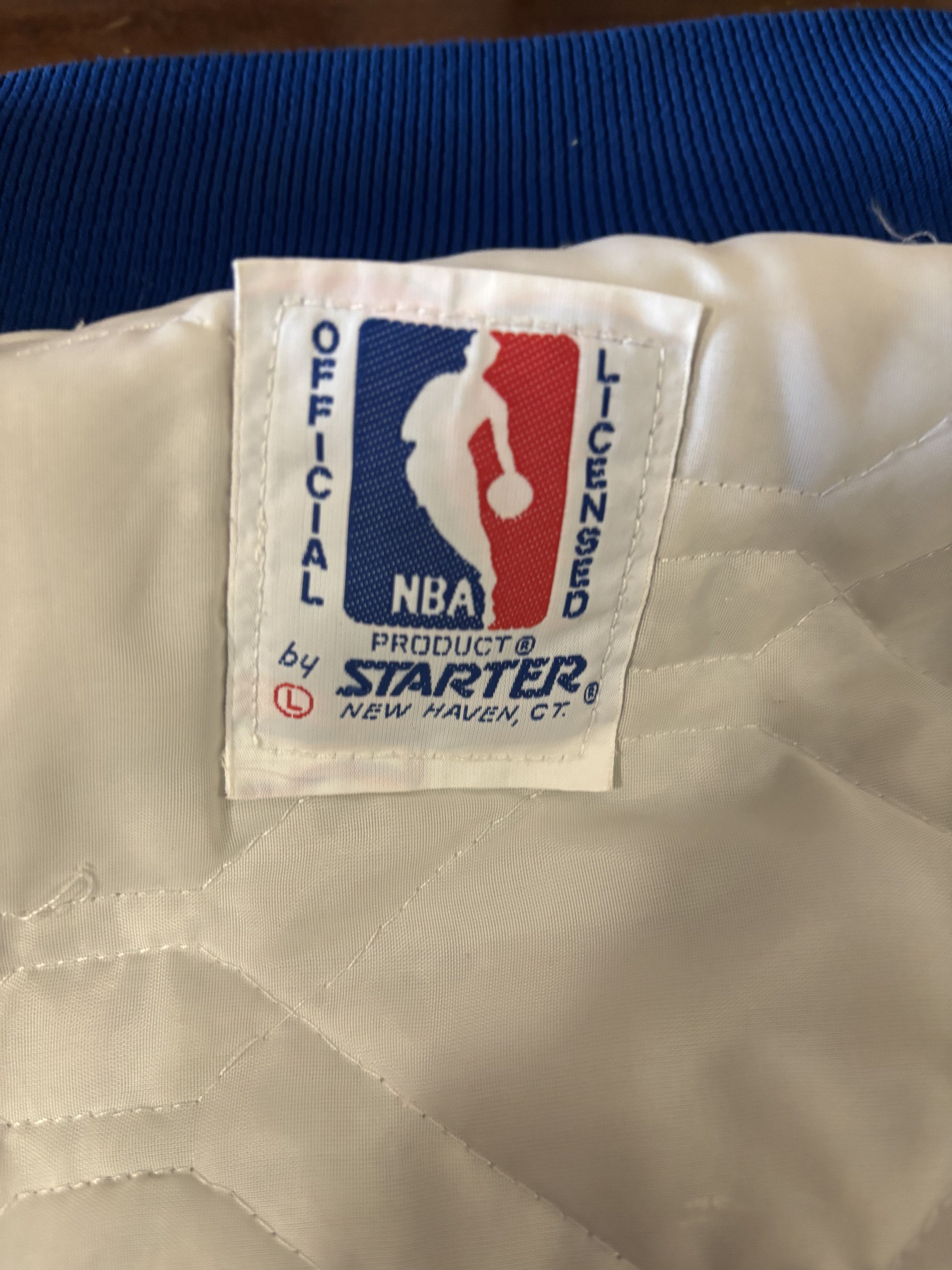 Starter Starter Varsity Jacket Dalla Mavericks 80' rare Size US L / EU 52-54 / 3 - 5 Thumbnail