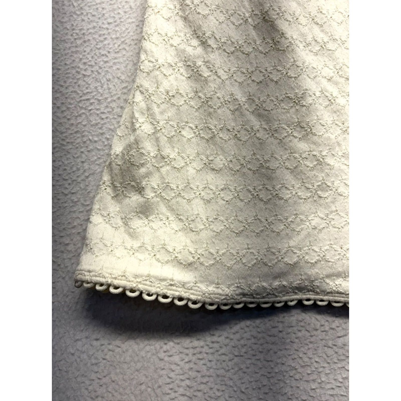 Juicy Couture Juicy Couture Ivory Lace Strapless Dress XL Womens Dress Short Pencil Lace Ivory Scalloped Hem Size XL / US 12-14 / IT 48-50 - 3 Thumbnail