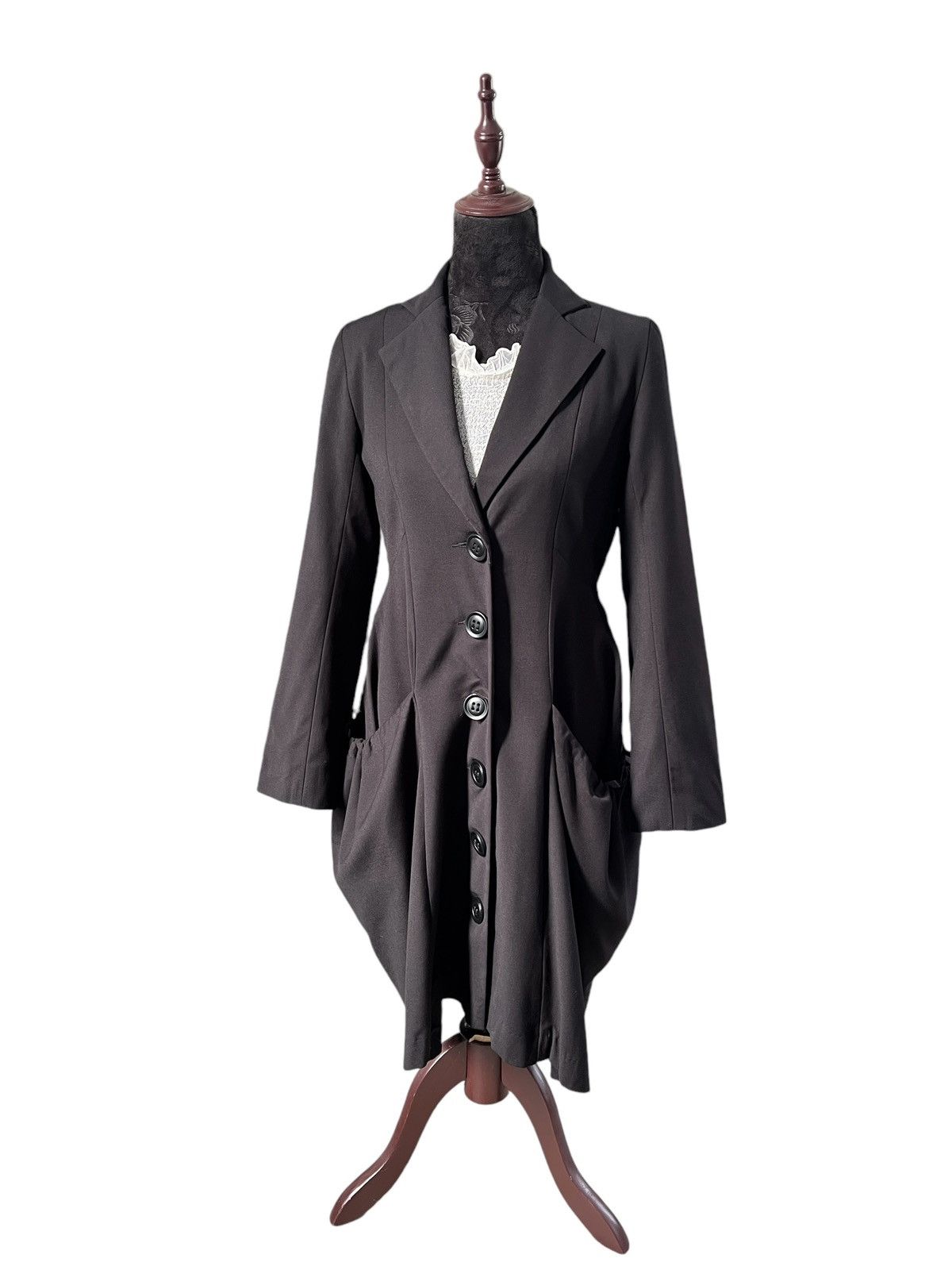 Japanese Brand B.P.N 🇯🇵 Gothic Long Coats Size S / US 4 / IT 40 - 12 Thumbnail