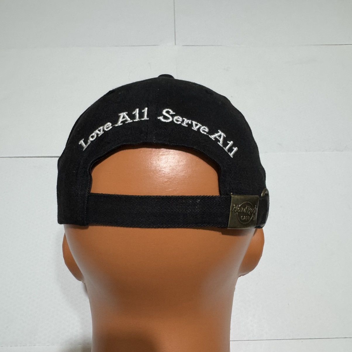 Hard Rock Cafe × Vintage Vintage Hard Rock Cafe Bangkok Snap Back Black Baseball Cap Size 40 - 5 Thumbnail