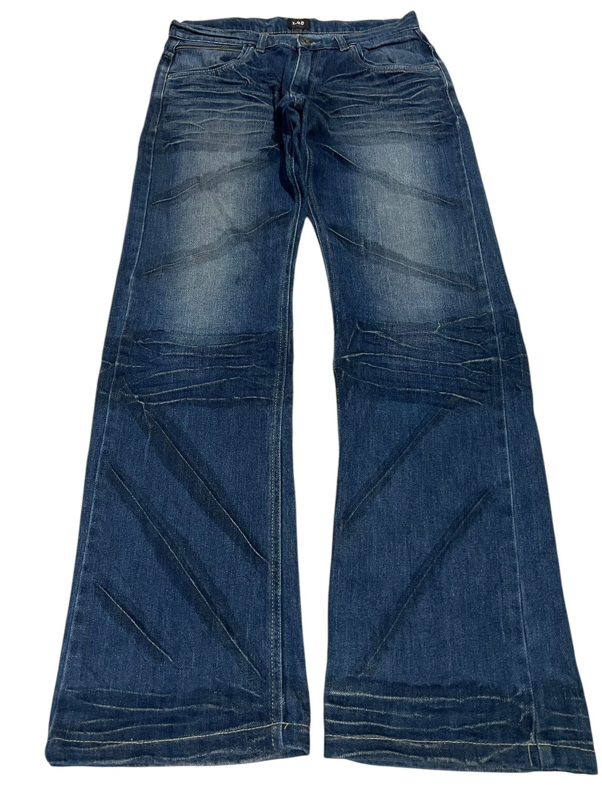 Japanese Brand 🌈Flare 90’s Lee Cowboy Washed jeans Size US 32 / EU 48 - 1 Thumbnail