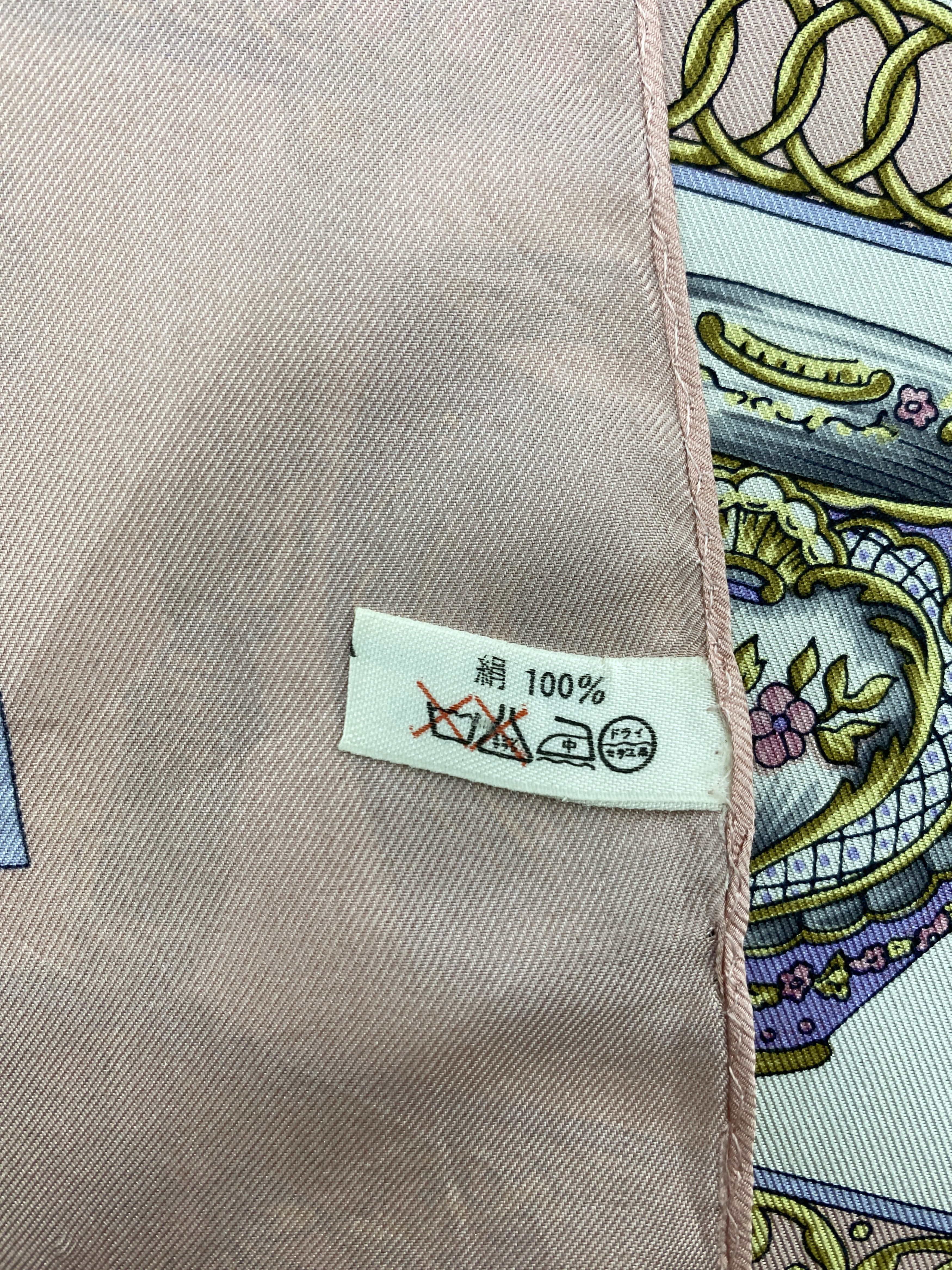 Japanese Brand Vintage Japanese Brand Silk Scarf SN0115 Size ONE SIZE - 6 Thumbnail