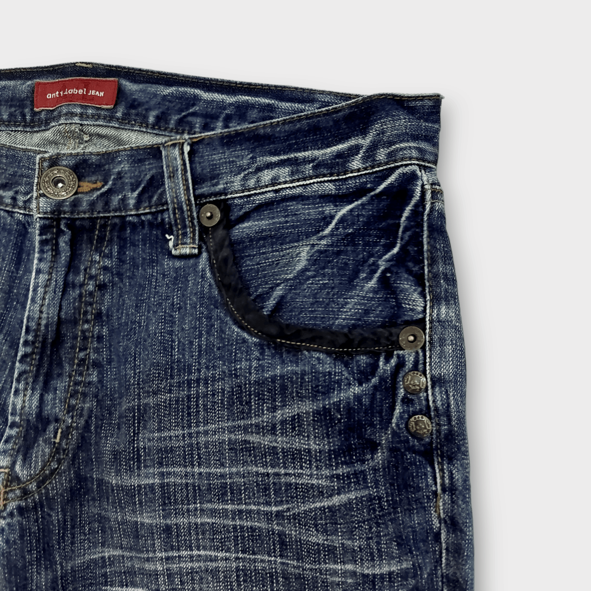 Vintage Anti Label Seditionaries Flare Denim Size US 32 / EU 48 - 6 Thumbnail