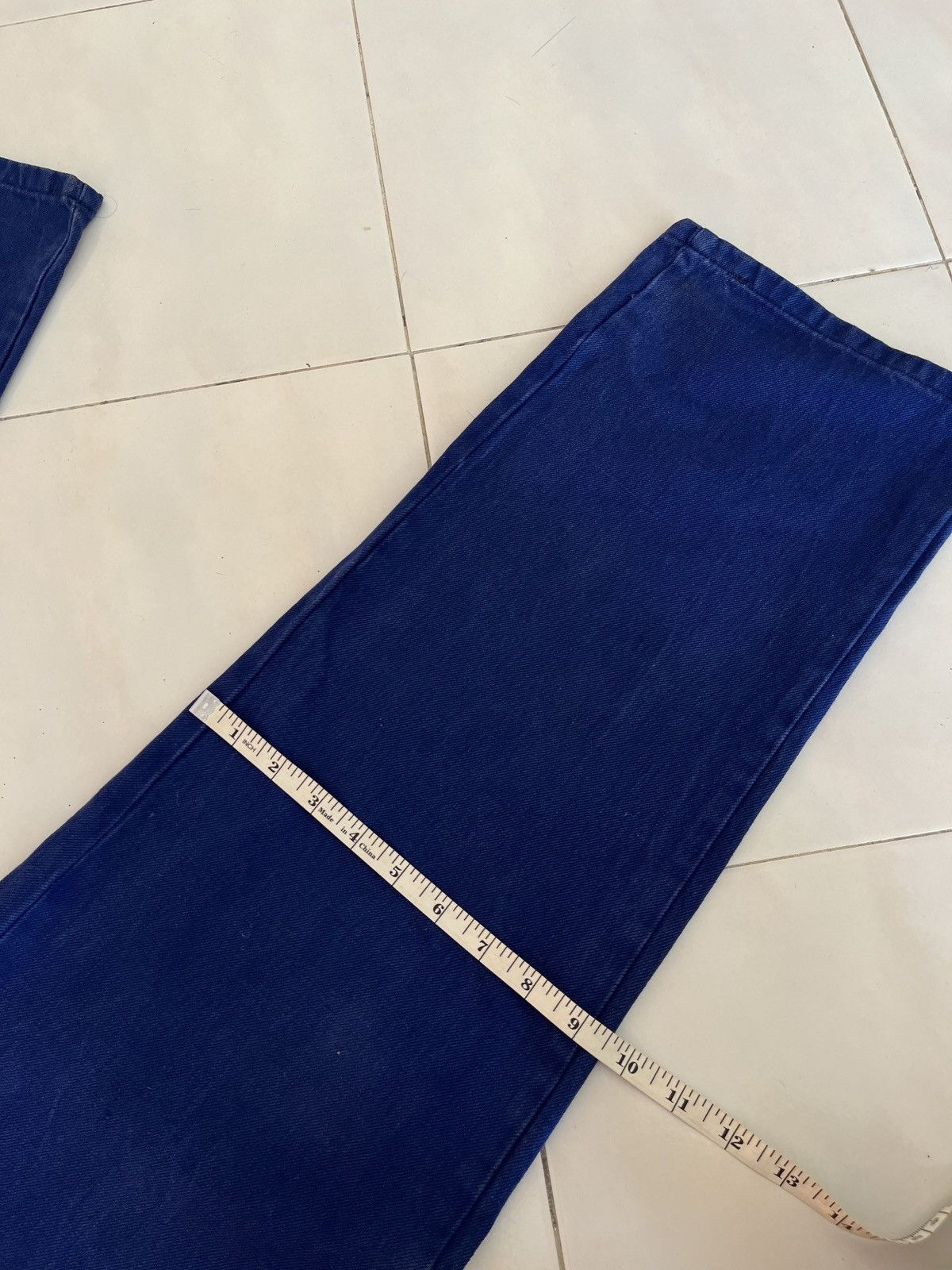 Le Laboureur Vintage 70s / 80s French Work Pants Size US 41 - 16 Thumbnail