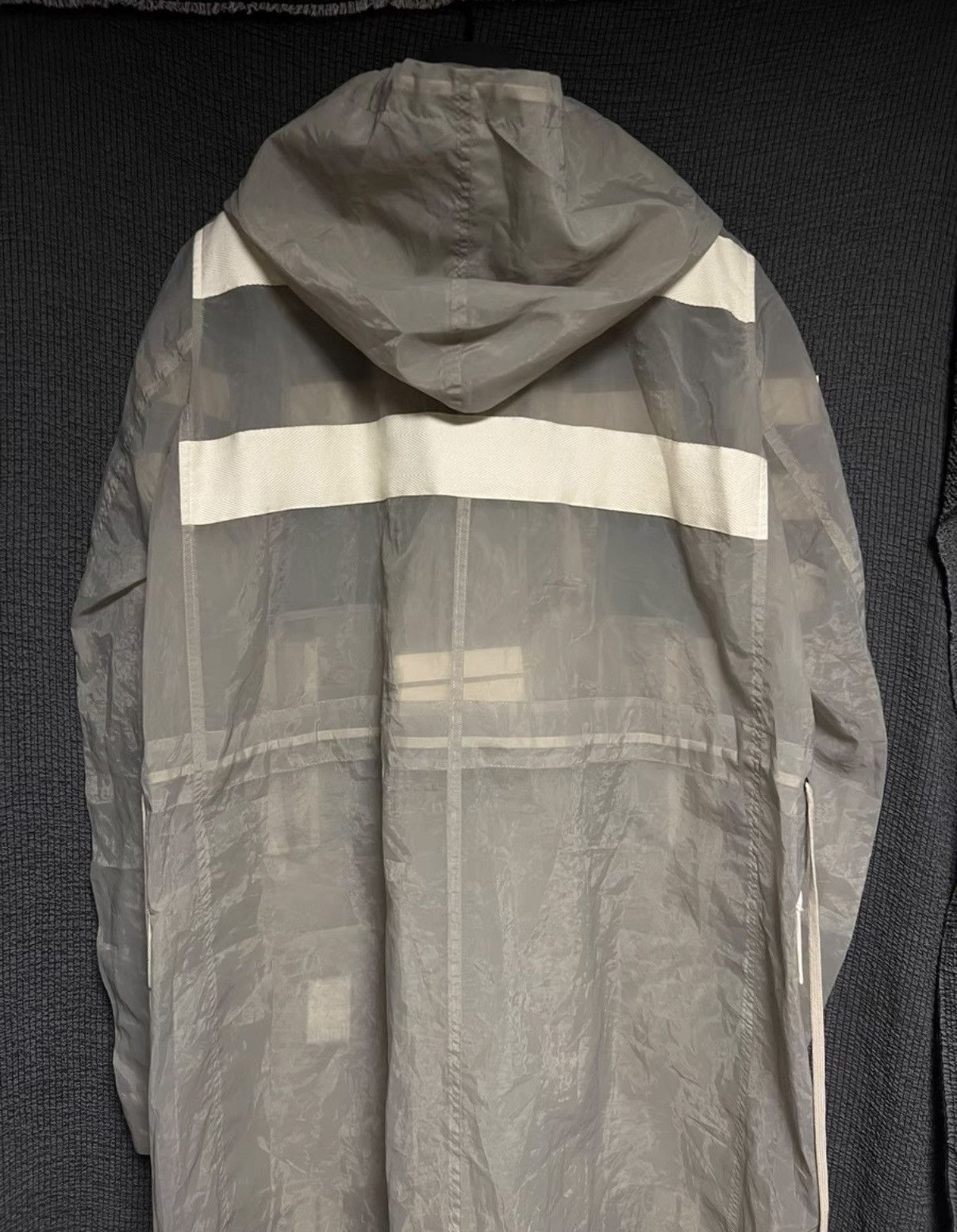Rick Owens Rick Owens 13SS Runway Sheer Mesh Tape Fishtail Coat Size US M / EU 48-50 / 2 - 5 Thumbnail