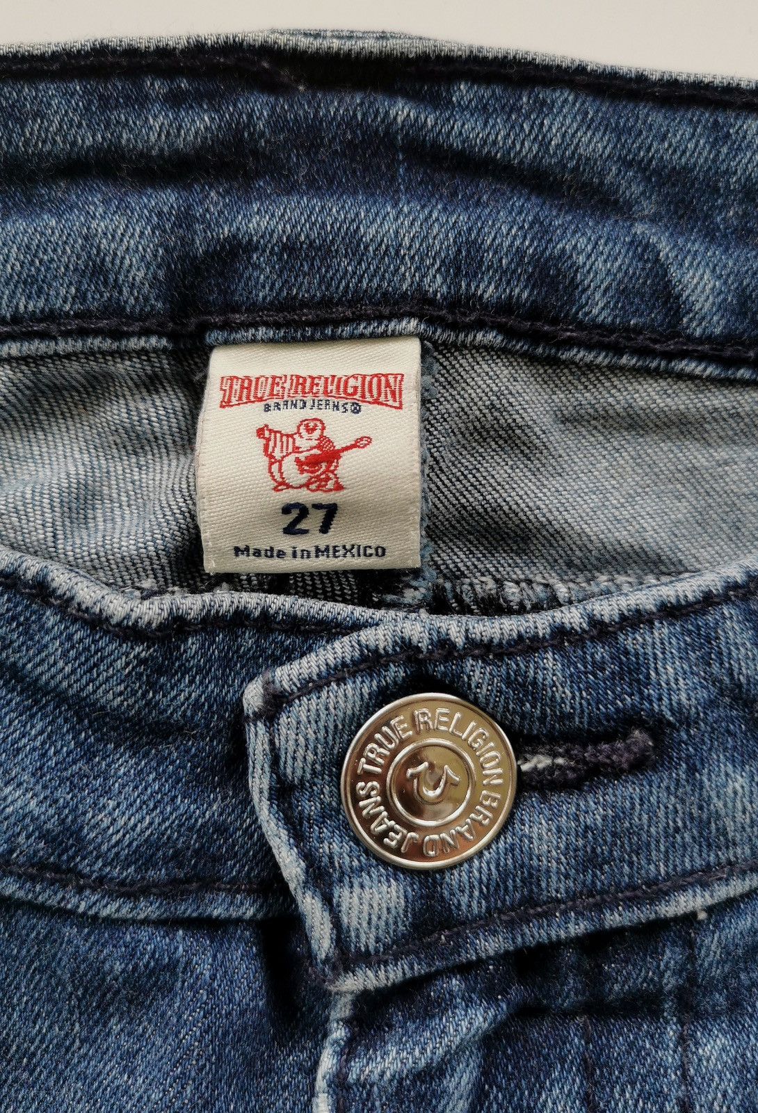 True Religion True Religion Skinny Rayon Distressed Jeans Size US 29 - 8 Thumbnail