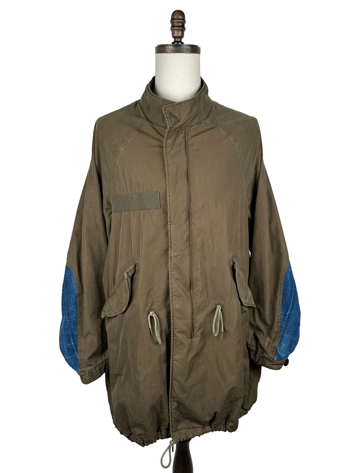 Visvim visvim MIES COAT INDIGO BORDER. | Grailed