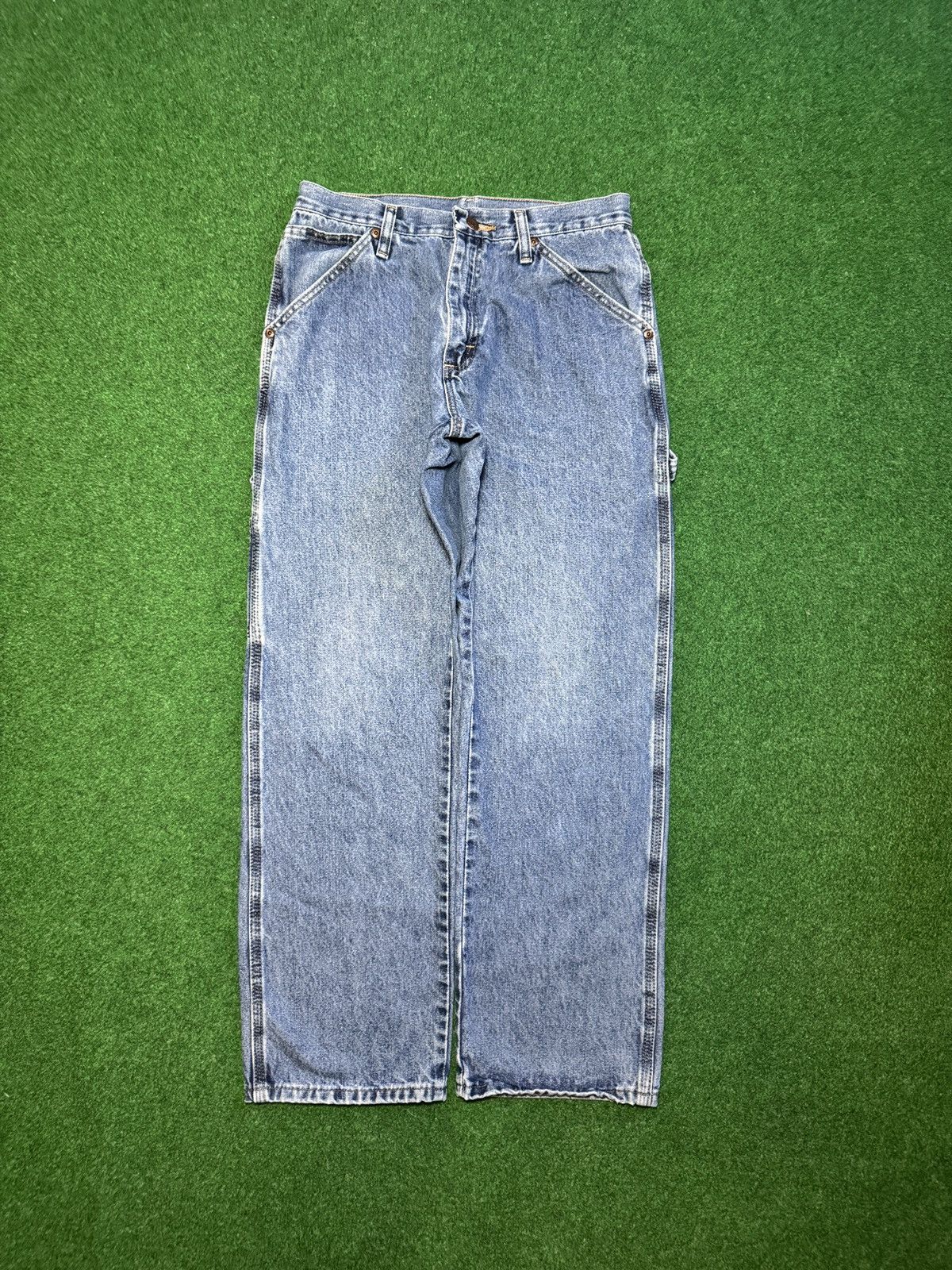 Wrangler Y2K Wrangler Carpenter Baggy Relaxed Skater Grunge Jeans Size US 30 / EU 46 - 3 Thumbnail