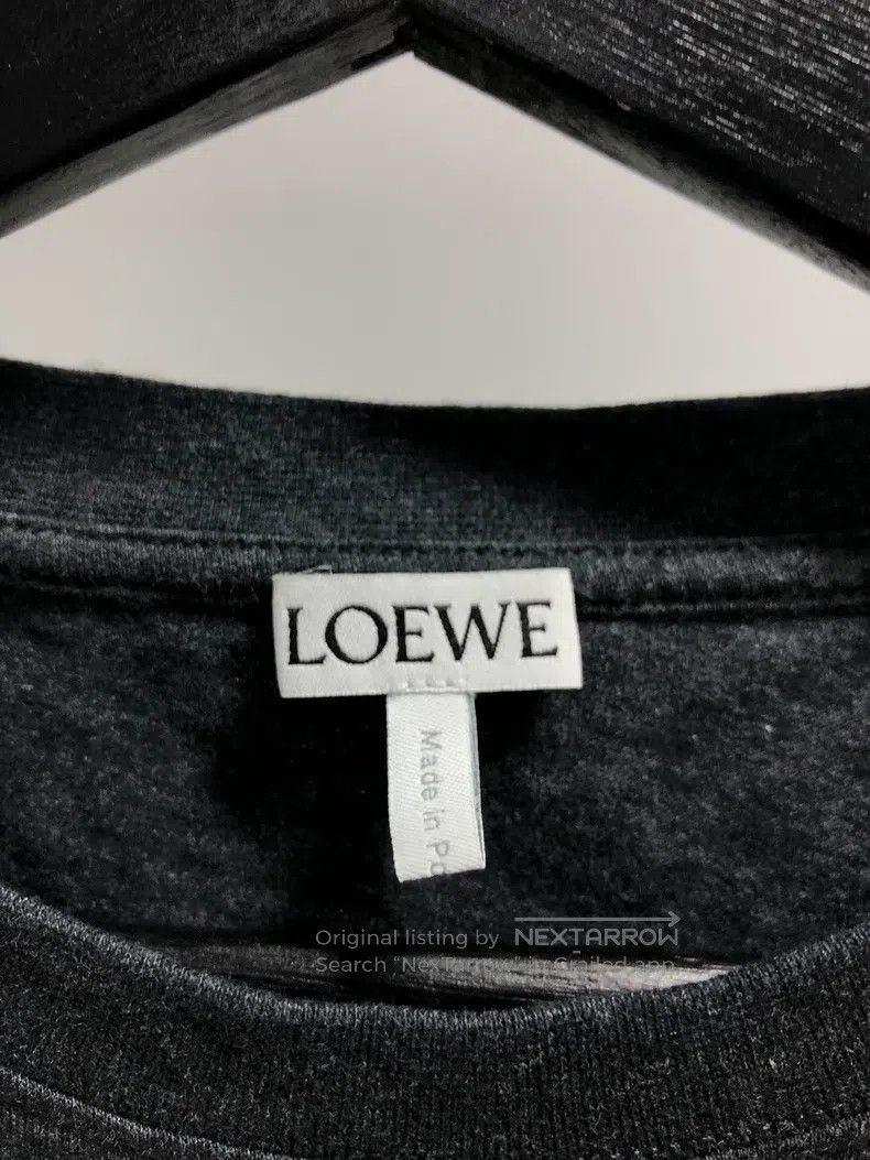 Loewe LOEWE Embroidered letter short-sleeve T-shirt Size M / US 6-8 / IT 42-44 - 2 Thumbnail