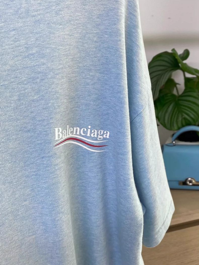 Balenciaga Balenciaga Cola Series Loose Short Sleeve T-Shirt 2504-Next Size US M / EU 48-50 / 2 - 4 Thumbnail