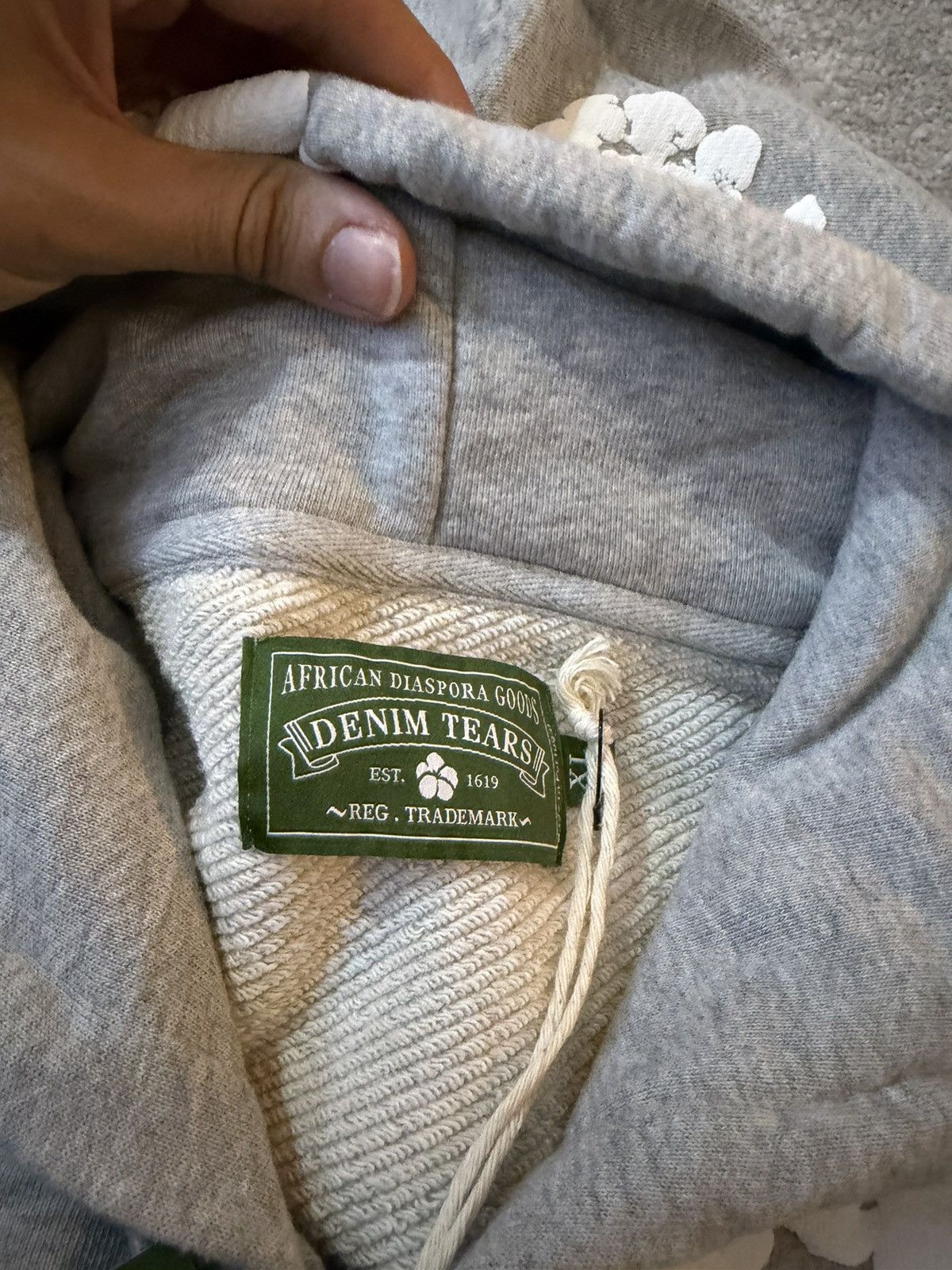 DENIM TEARS Hoodie ZIP DENIM TEARS Size US XL / EU 56 / 4 - 9 Thumbnail