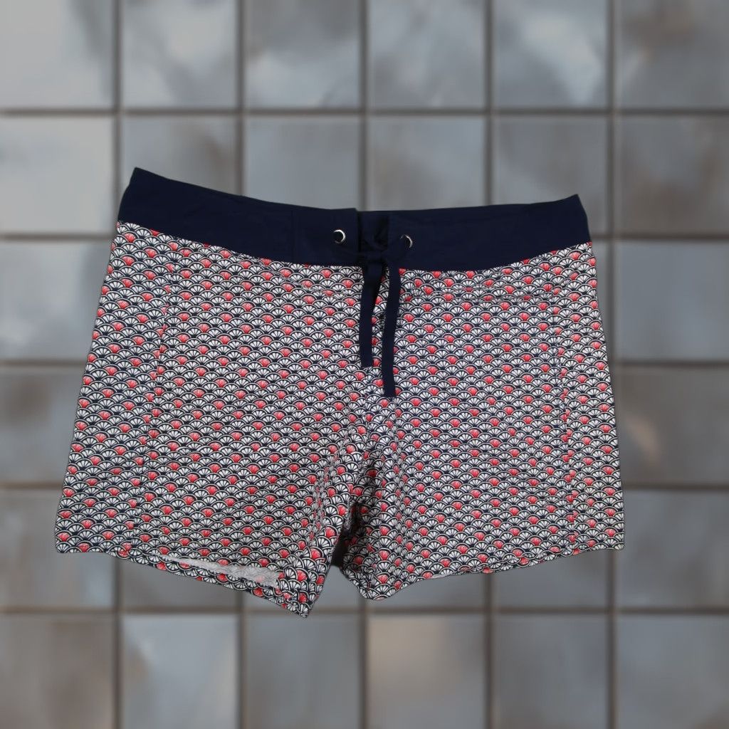 Tommy Bahama TOMMY BAHAMA Men Blue Paradise Provencial 5" Swim Trunks Trunks Size US 33 - 1 Thumbnail