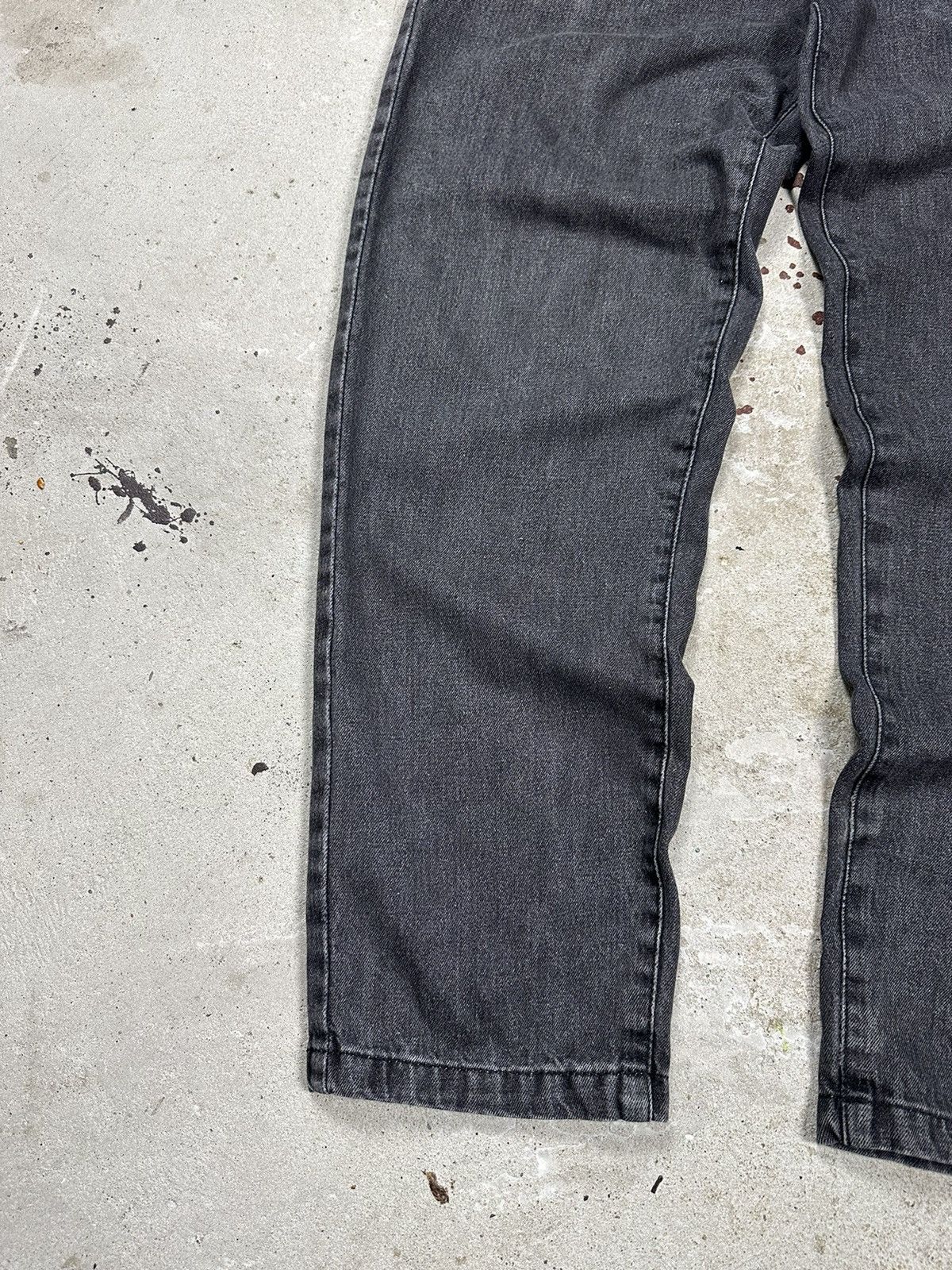 Southpole × Vintage Vintage Southpole Grey Baggy Embroidery Logo Denim Pants Size US 32 / EU 48 - 4 Thumbnail