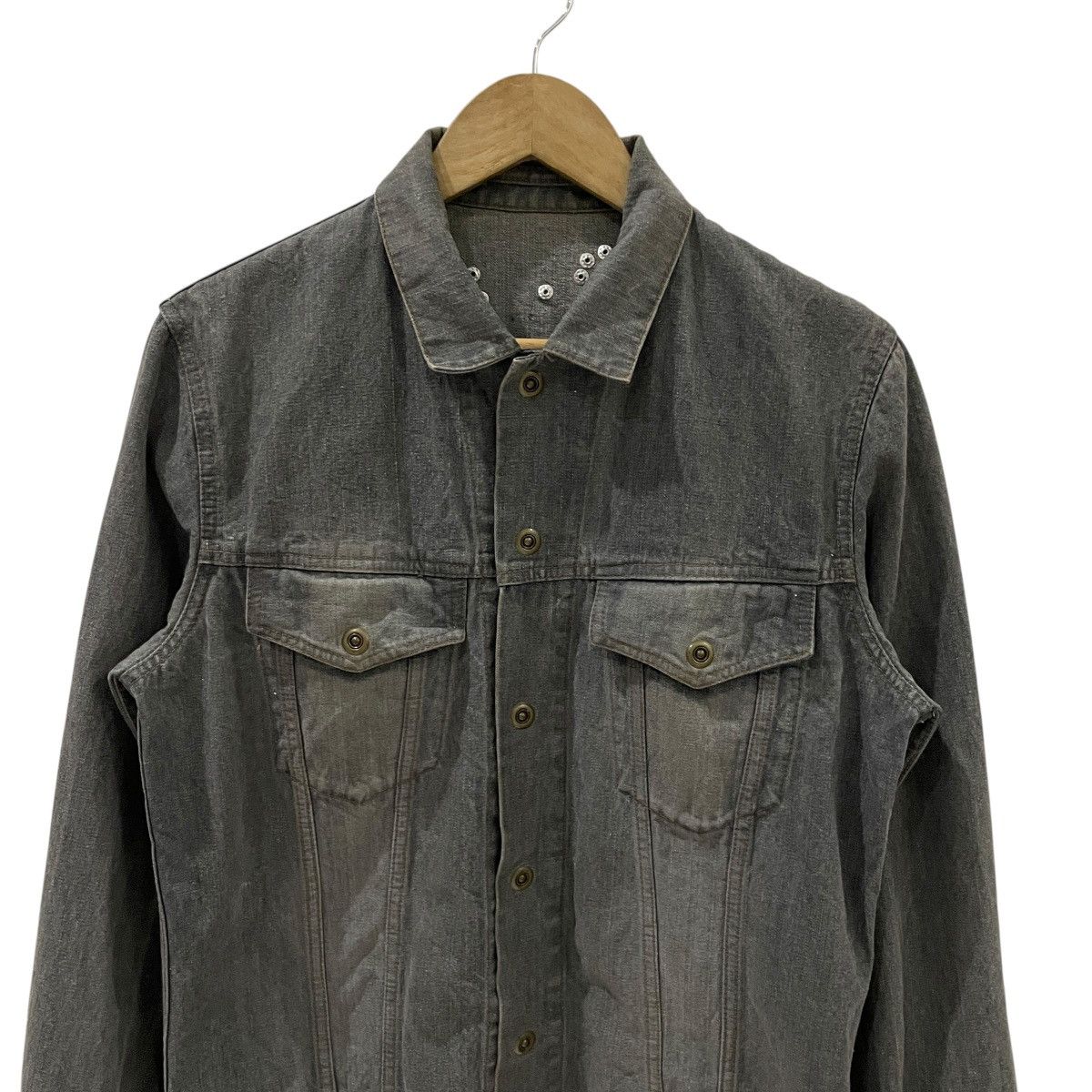 PPFM Vintage 90s PPFM Ch!c Sediotinaries Skulls Denim Jacket Size US M / EU 48-50 / 2 - 14 Thumbnail