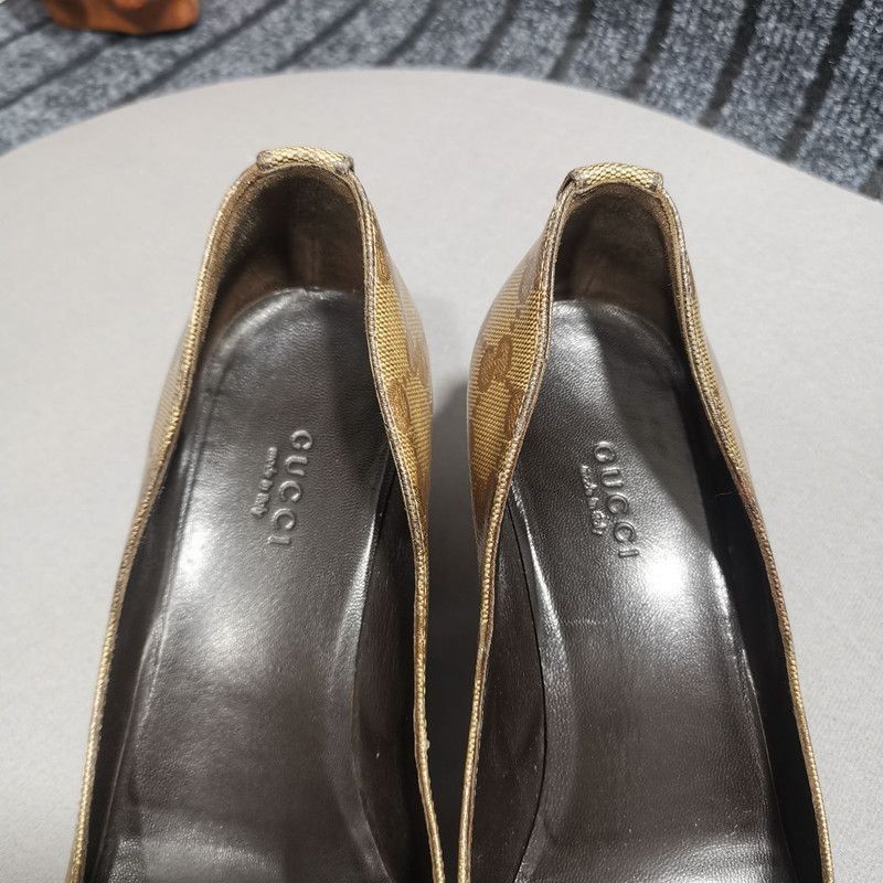 Gucci Gucci Wedge Heel Platform Shoes Size US 6.5 / EU 39-40 - 6 Thumbnail