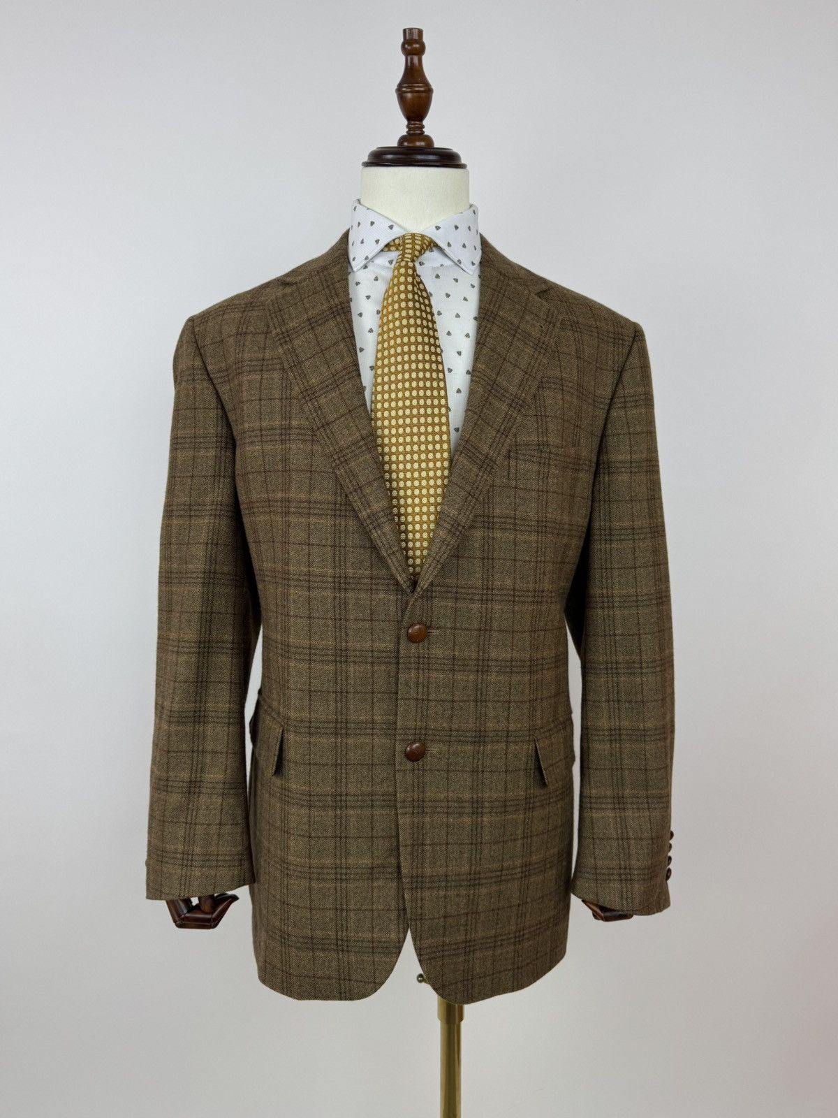 Other atelier torino pure wool plaid blazer sports jacket vintage Size 50R - 1 Thumbnail