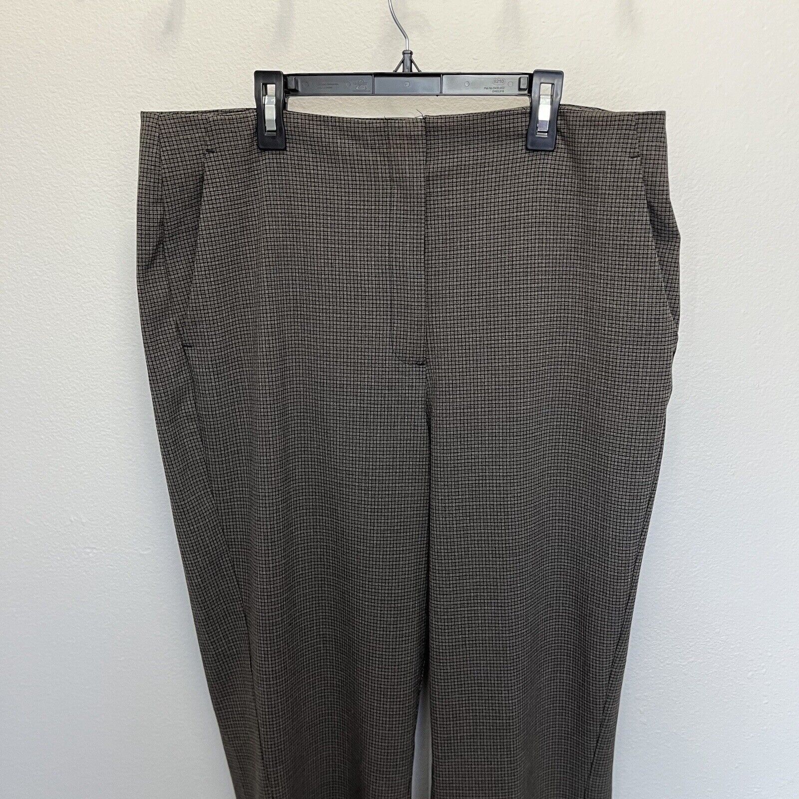 House of Harlow House of Harlow 1960 | Plaid Slit Trouser Pants Brown Sz 12 Size 34" / US 12 / IT 48 - 3 Thumbnail