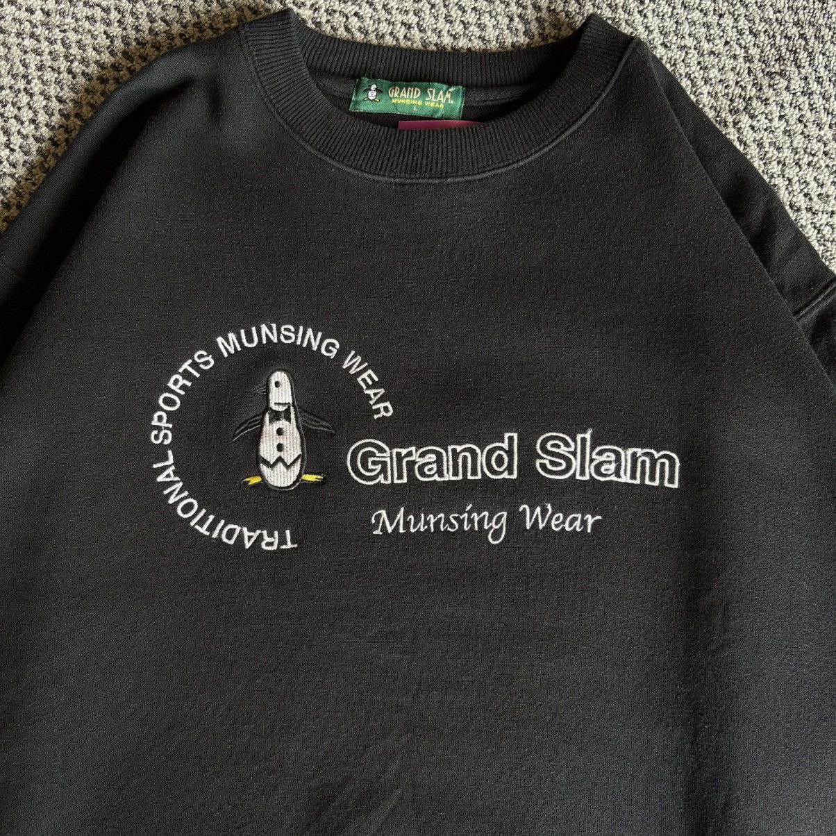 Grand Slam Grand Slam Munsing Wear Sweatshirt Spellout Size US L / EU 52-54 / 3 - 2 Thumbnail