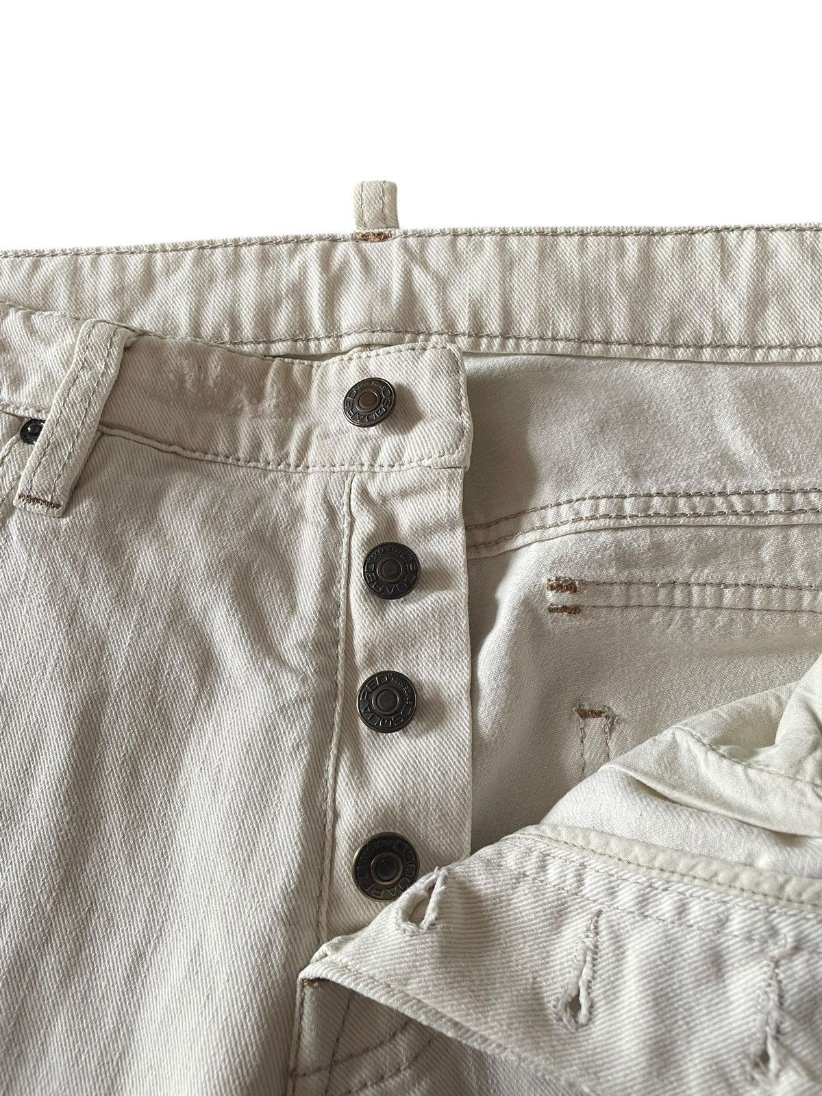 Designer × Dsquared2 × Vintage Jeans Dsquared season 2007 Size US 34 / EU 50 - 4 Thumbnail