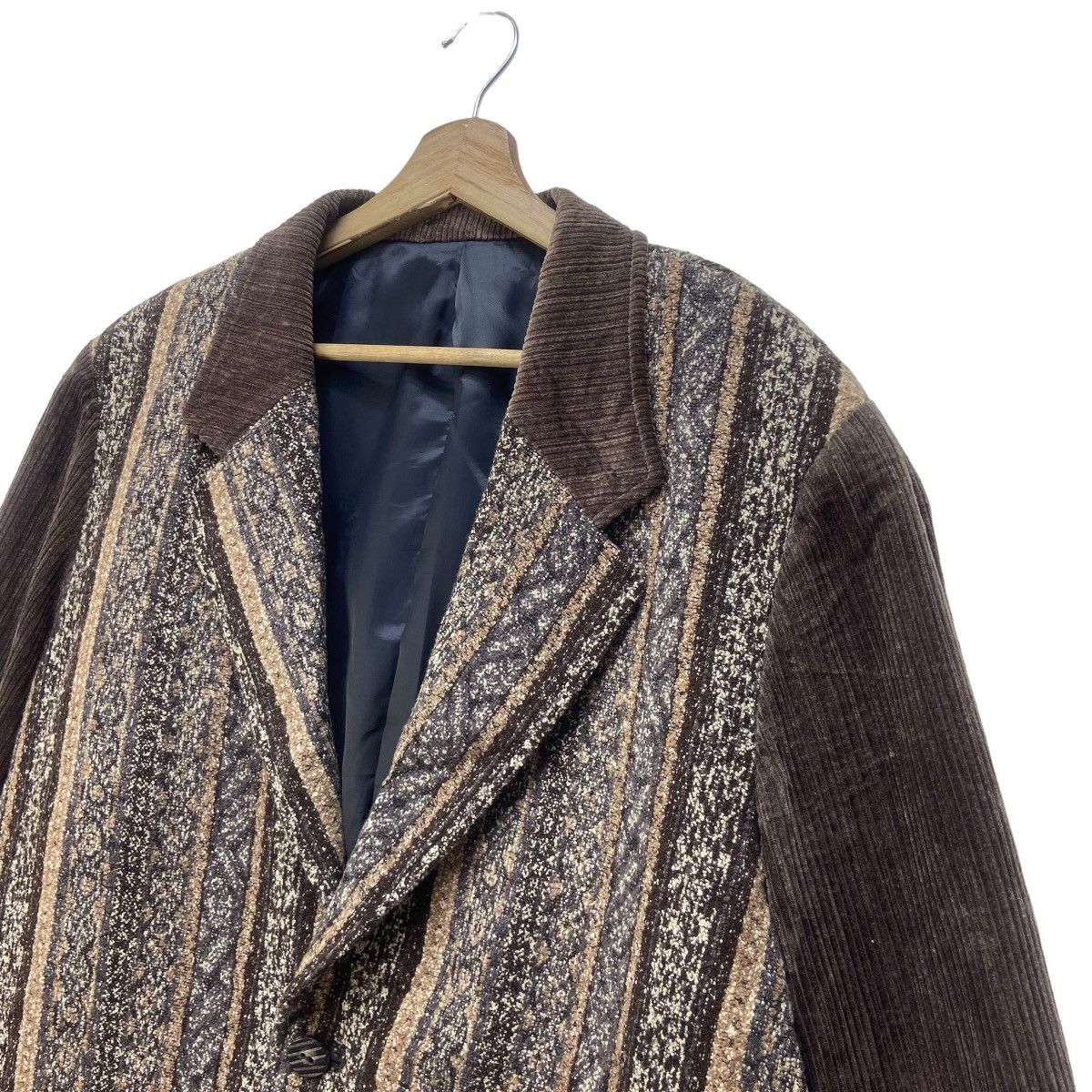Japanese Brand Japanese Brand Ciclo D’amici Patchwork Wool+Corduroy Jacket Size US M / EU 48-50 / 2 - 8 Thumbnail
