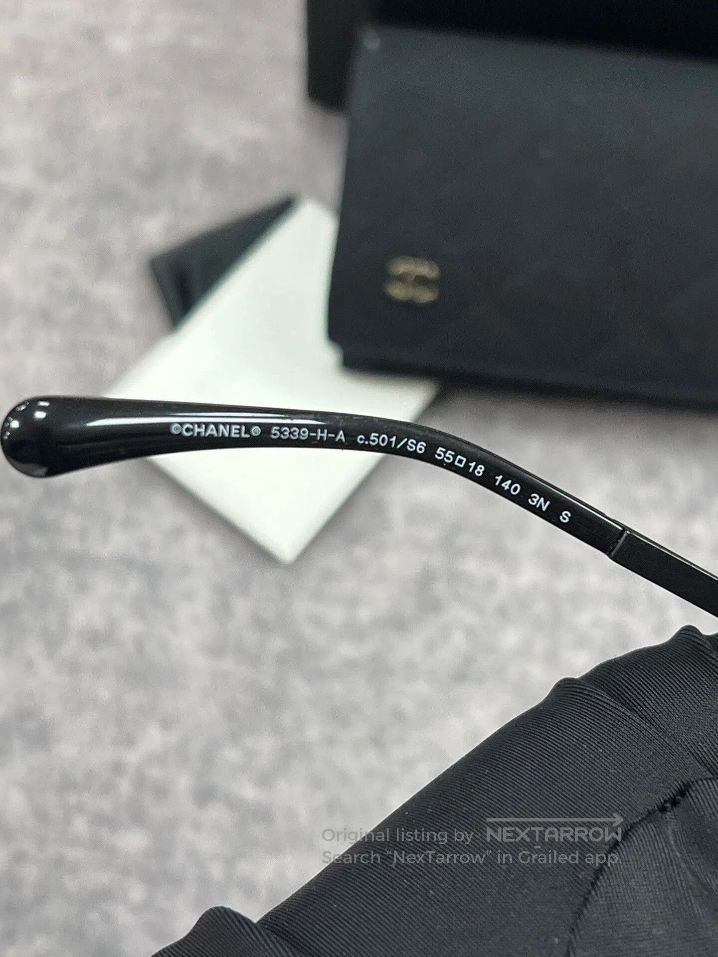 Chanel Chanel Pearl Sunglasses. Size ONE SIZE - 7 Thumbnail