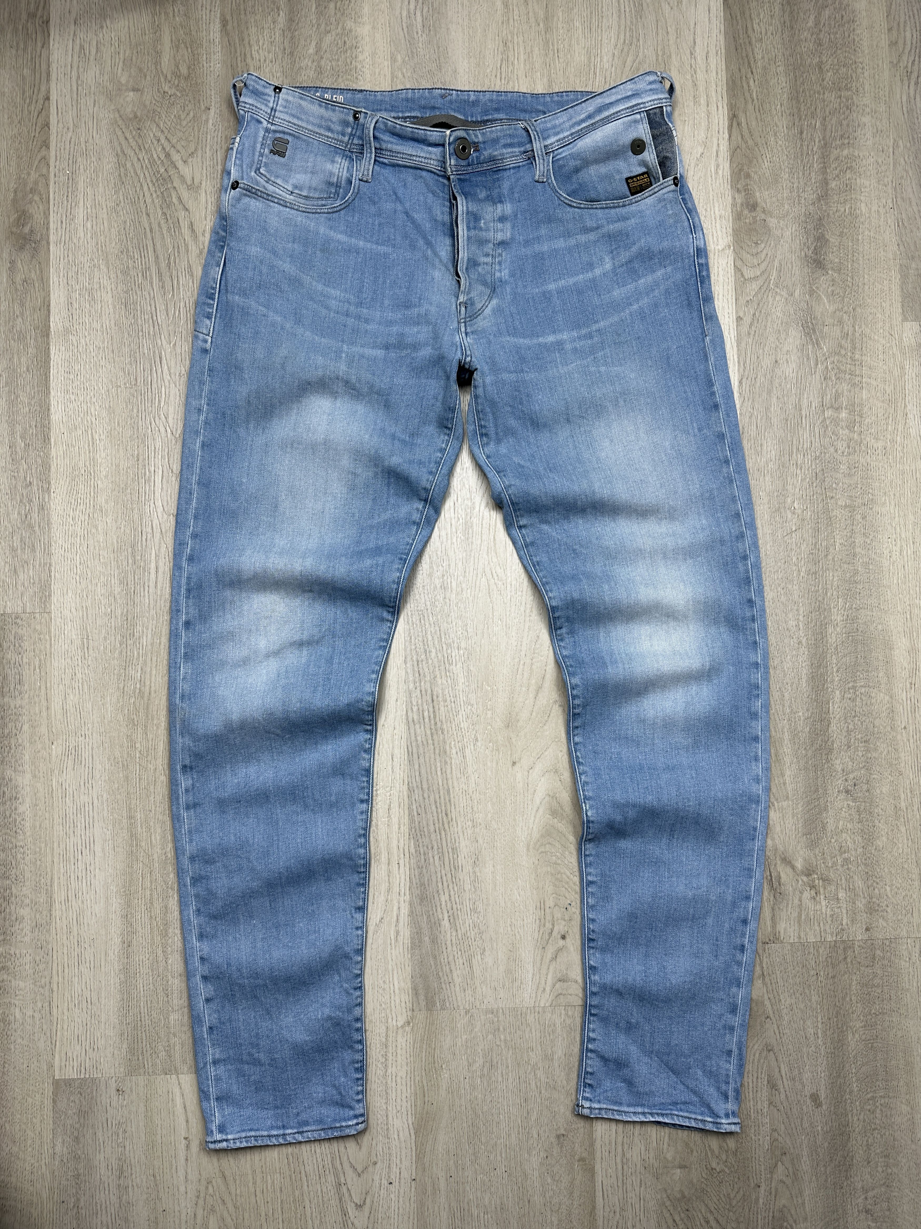 G-Star G Star Raw Mens G-Bleid Slim Denim Pants Jeans Size US 34 / EU 50 - 1 Thumbnail