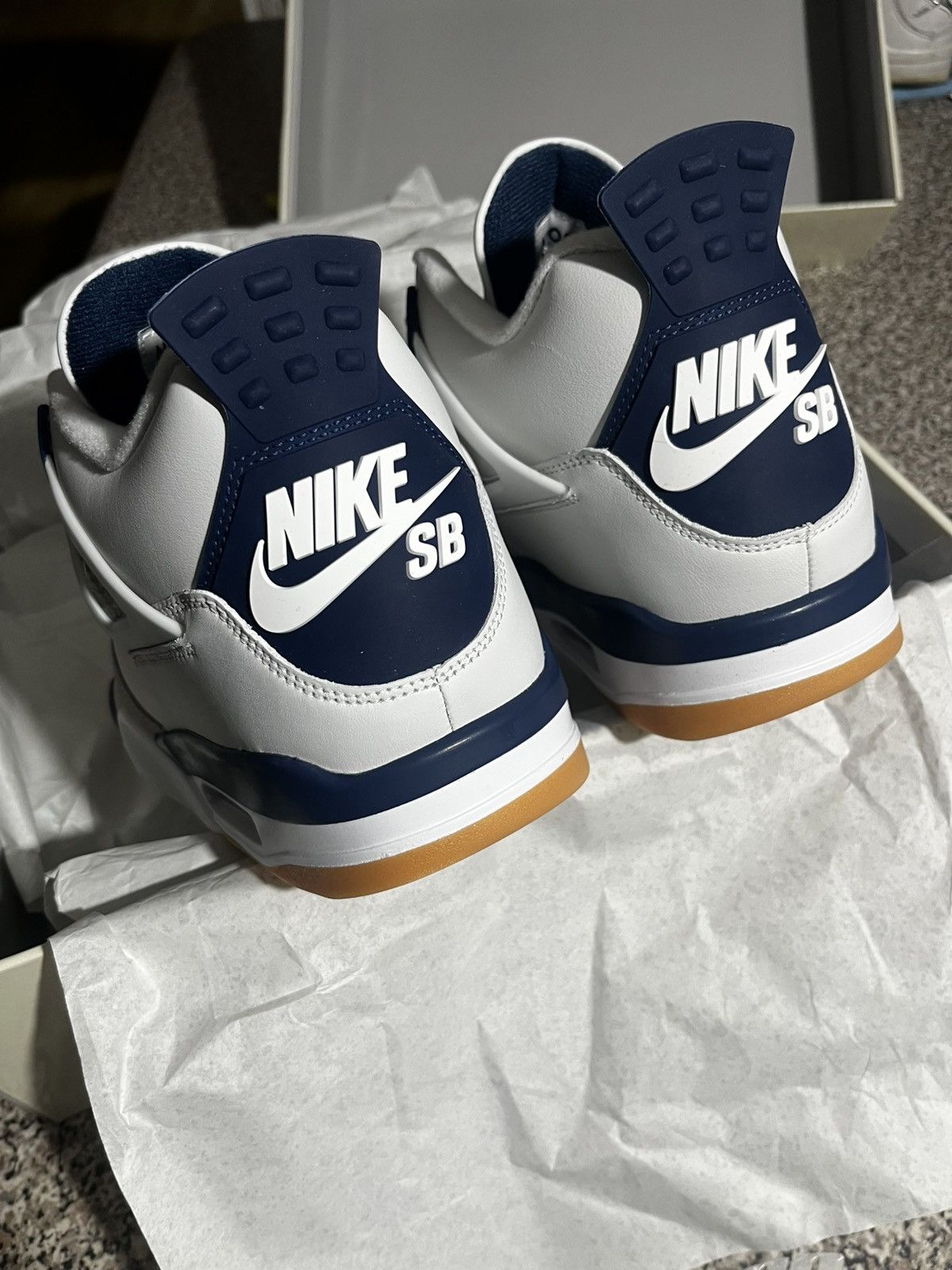 Jordan Brand AIR JORDAN 4 RETRO SB “NAVY” Size US 11.5 / EU 44-45 - 5 Thumbnail