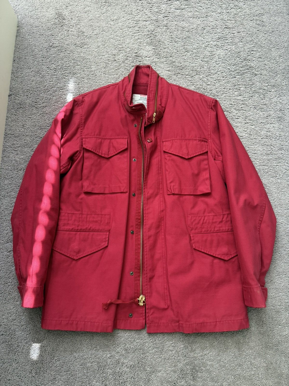 Supreme Supreme basquiat m65 large red fw13 Size US L / EU 52-54 / 3 - 2 Thumbnail