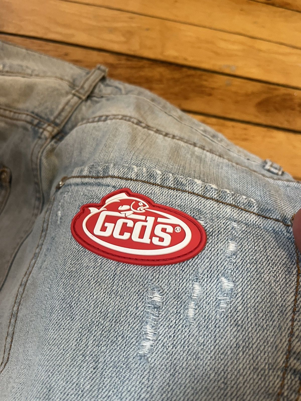 GCDS S/s 2018 applique jeans Size US 32 / EU 48 - 5 Thumbnail