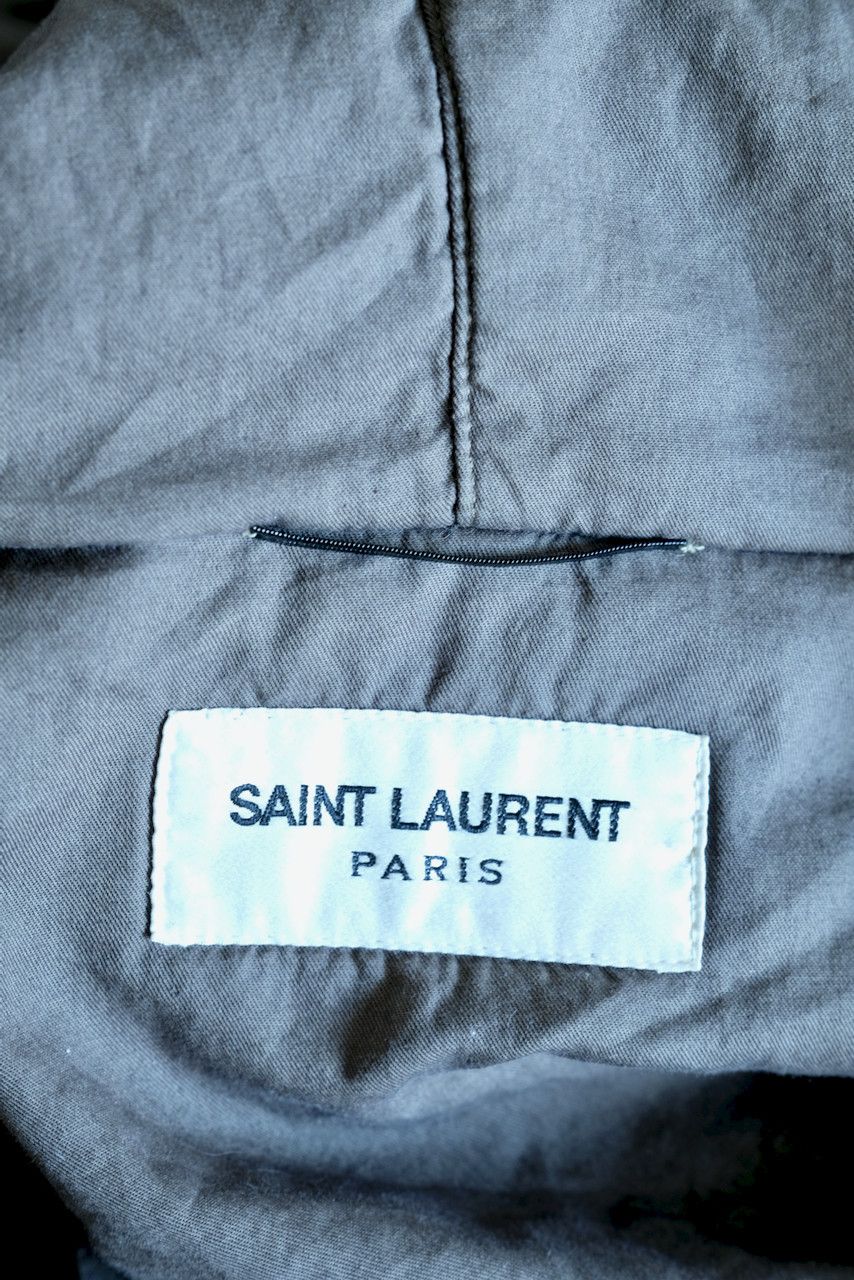 Hedi Slimane × Saint Laurent Paris FW16 Saint Laurent Paris Parka M65 Jacket Army Hedi Slimane Size US XL / EU 56 / 4 - 9 Thumbnail